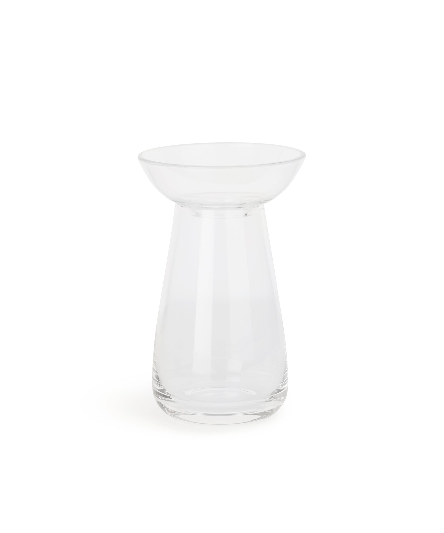 Aqua Culture Vase 130mm (Clear) by Kinto