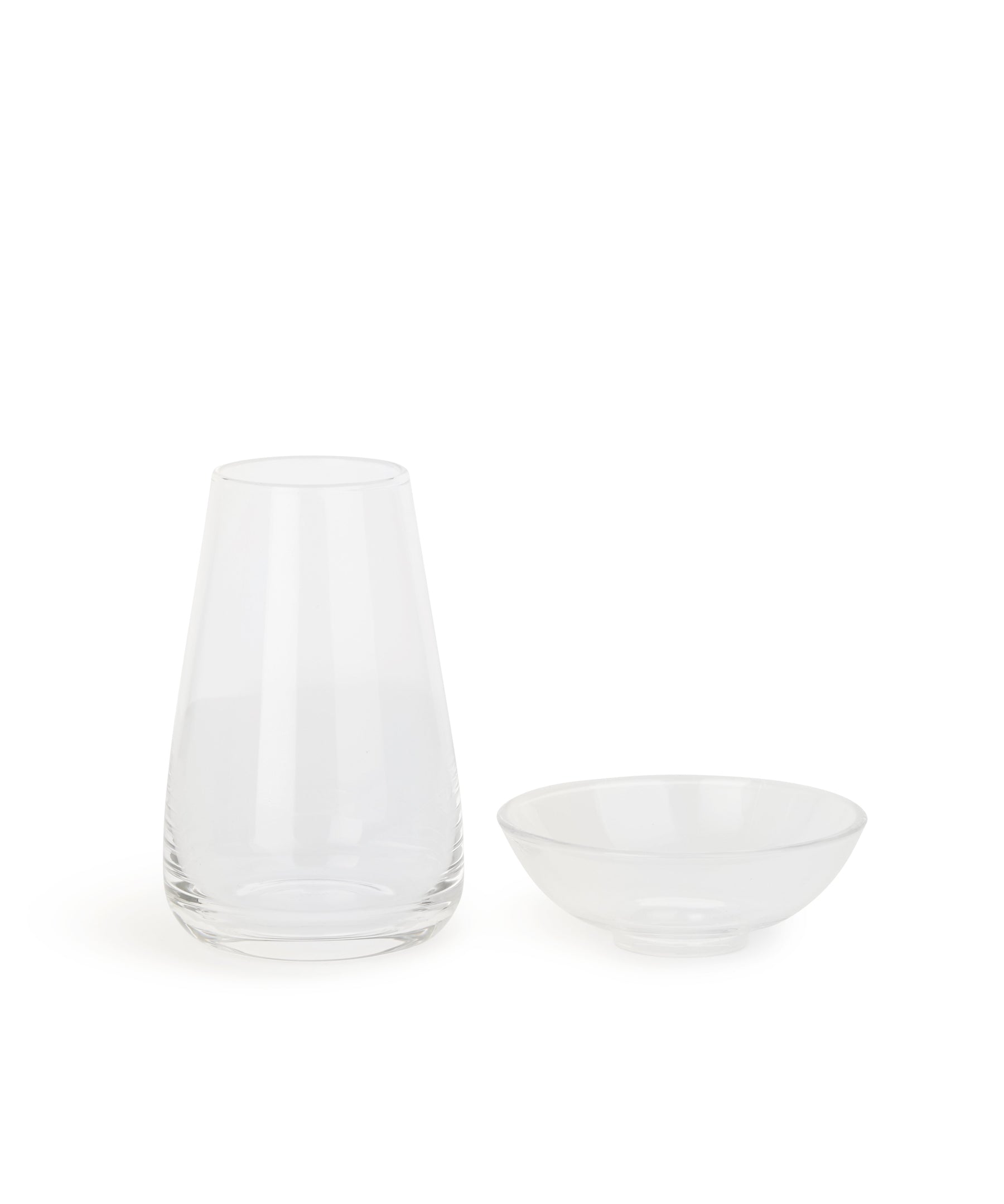Aqua Culture Vase 130mm (Clear) by Kinto
