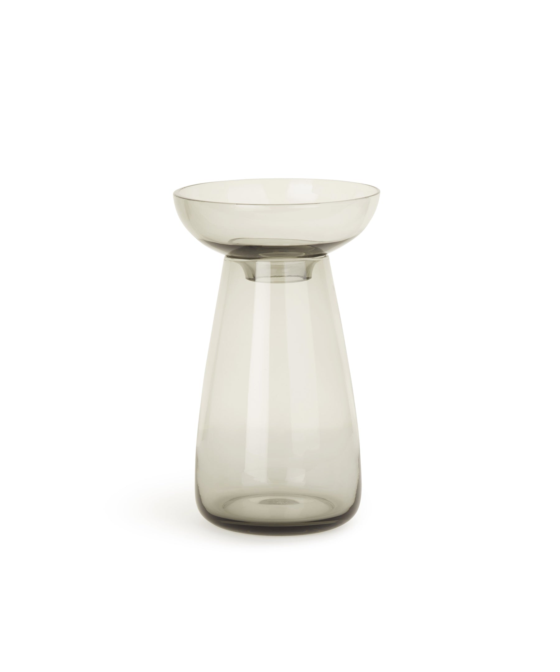 Aqua Culture Vase 130mm (Grey) by Kinto