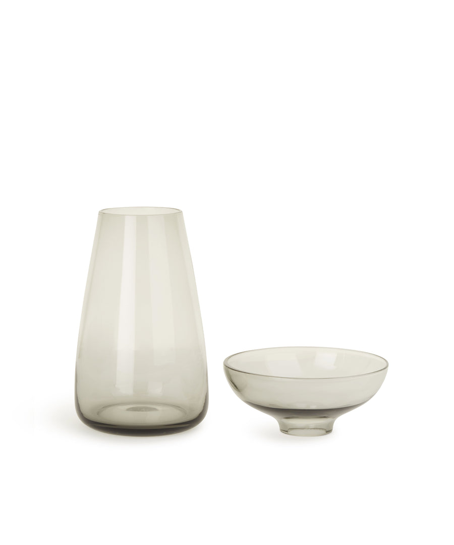 Aqua Culture Vase 130mm (Grey) by Kinto