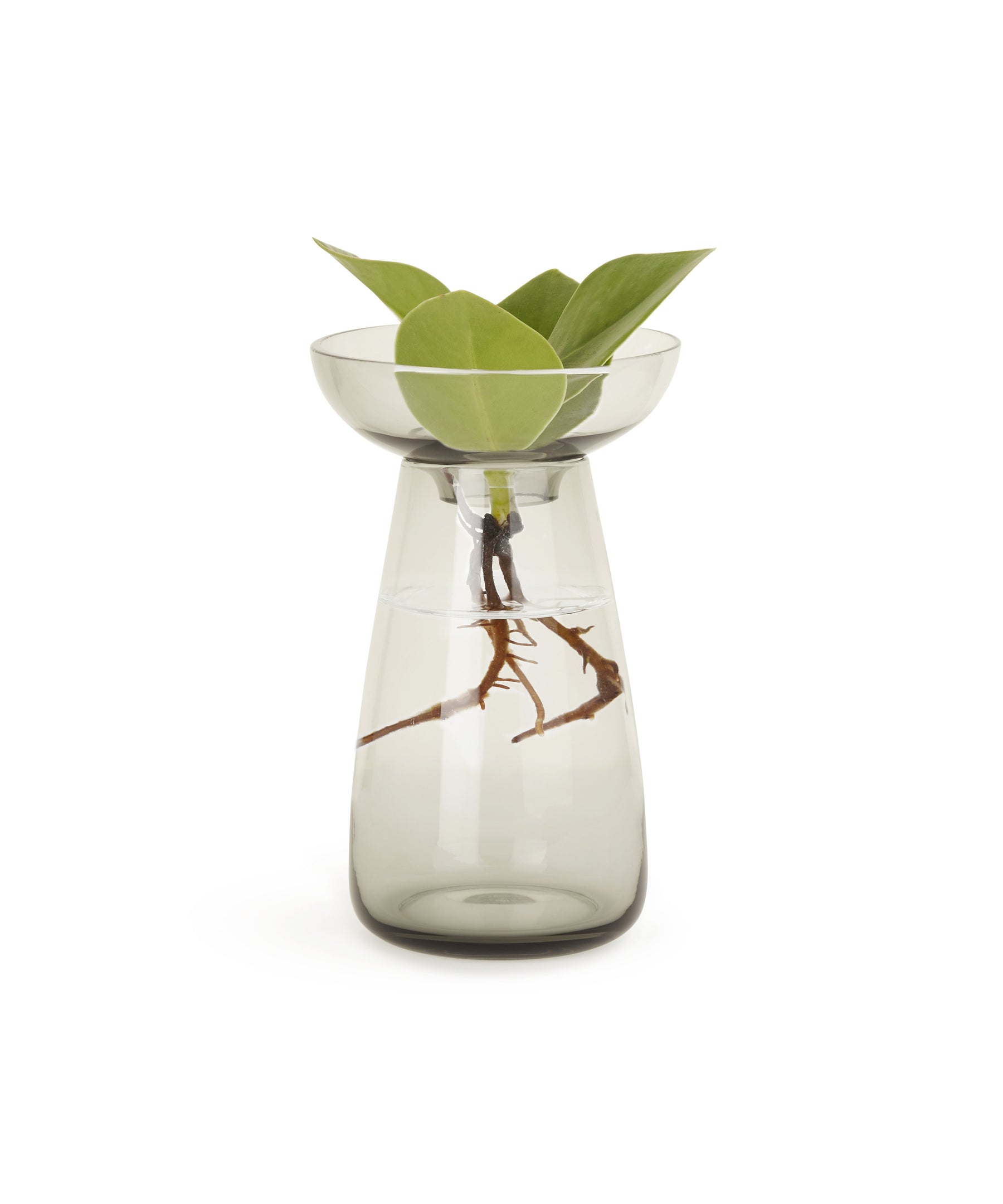 Aqua Culture Vase 130mm (Grey) by Kinto