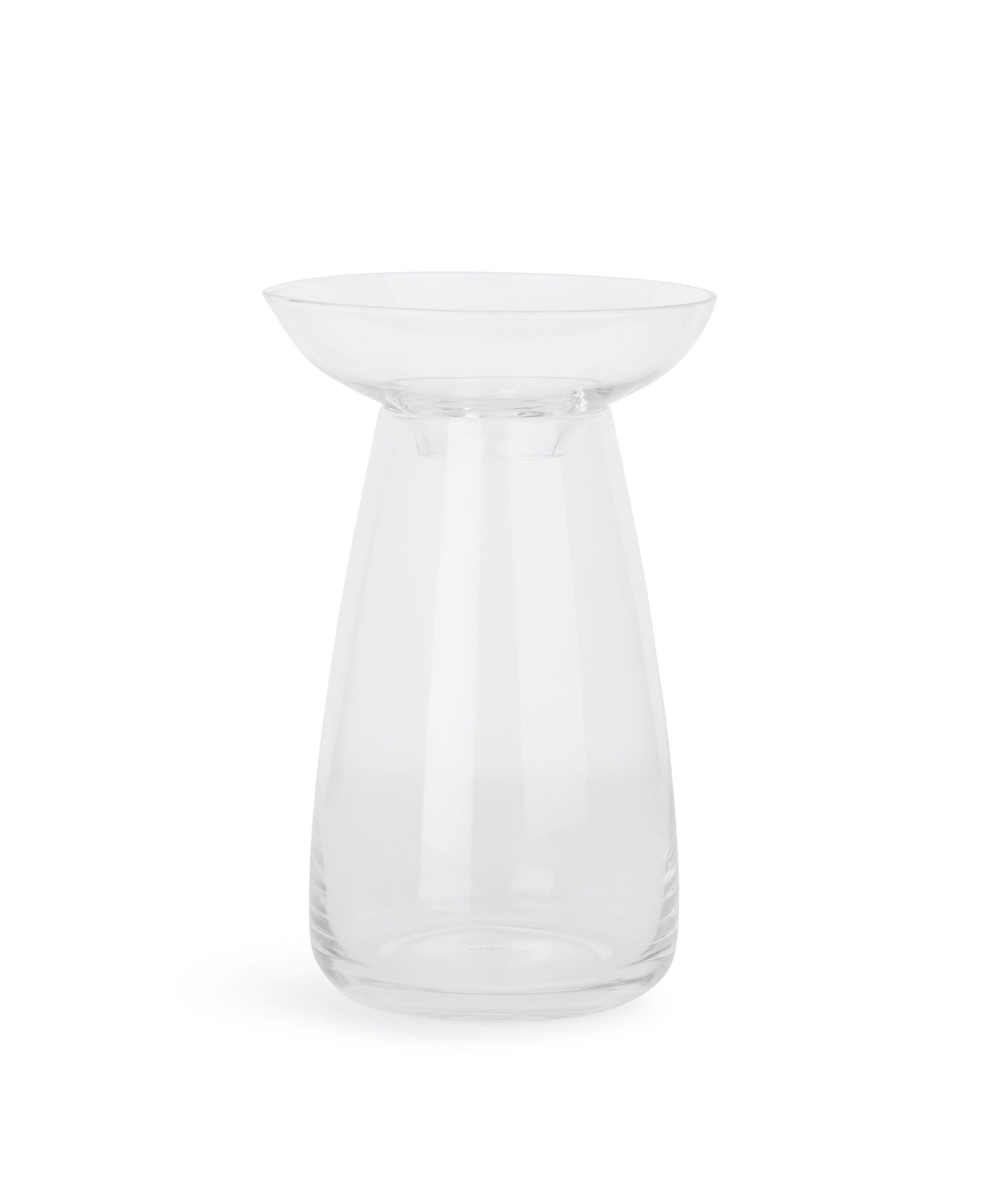 Aqua Culture Vase 190mm (Clear) by Kinto