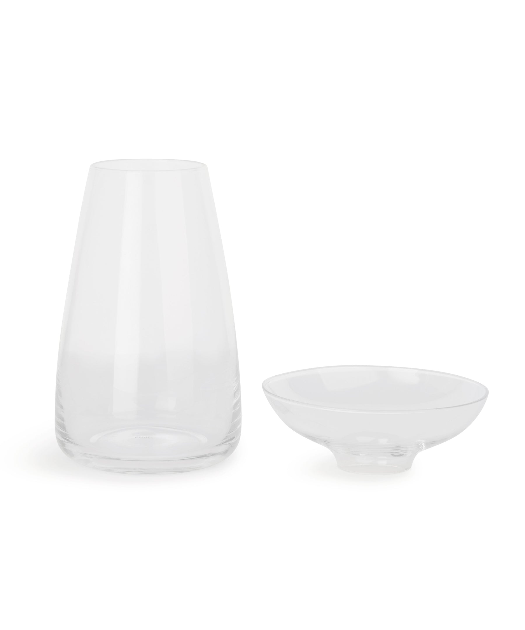 Aqua Culture Vase 190mm (Clear) by Kinto