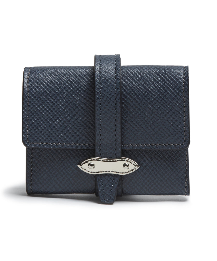 Blue Coin Purse by Globe Trotter