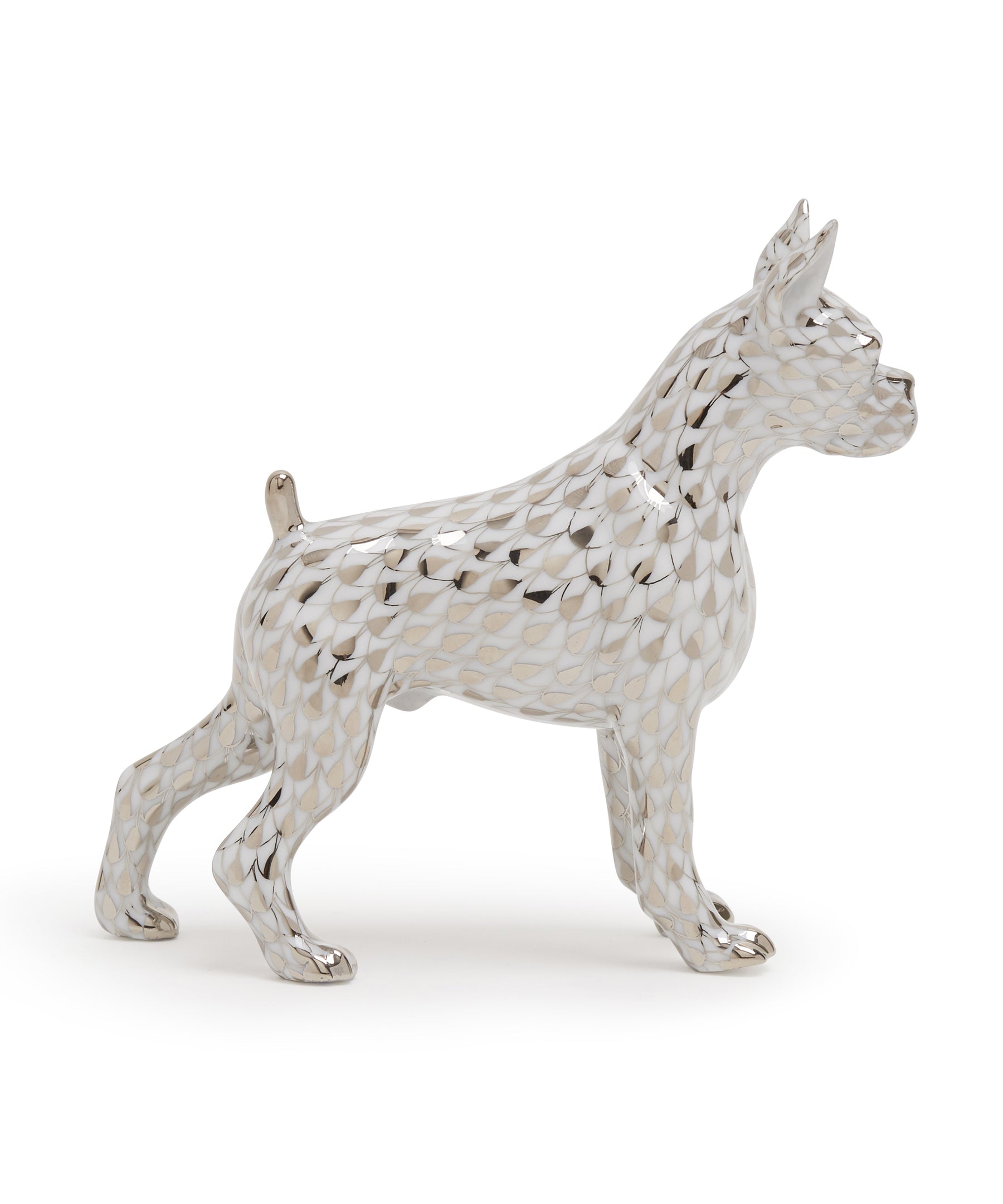 Boxer Figurine by Herend