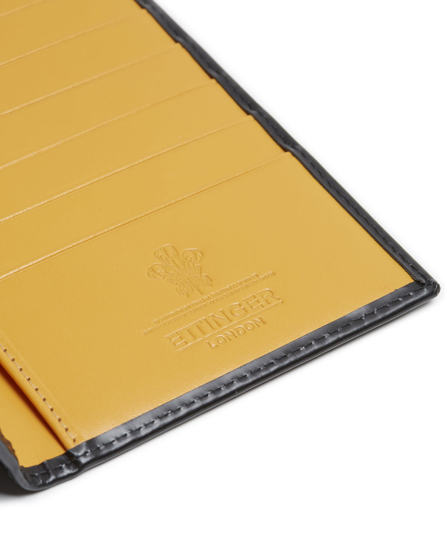 Bridle Hide Coat Wallet 8c/c (Black) by Ettinger