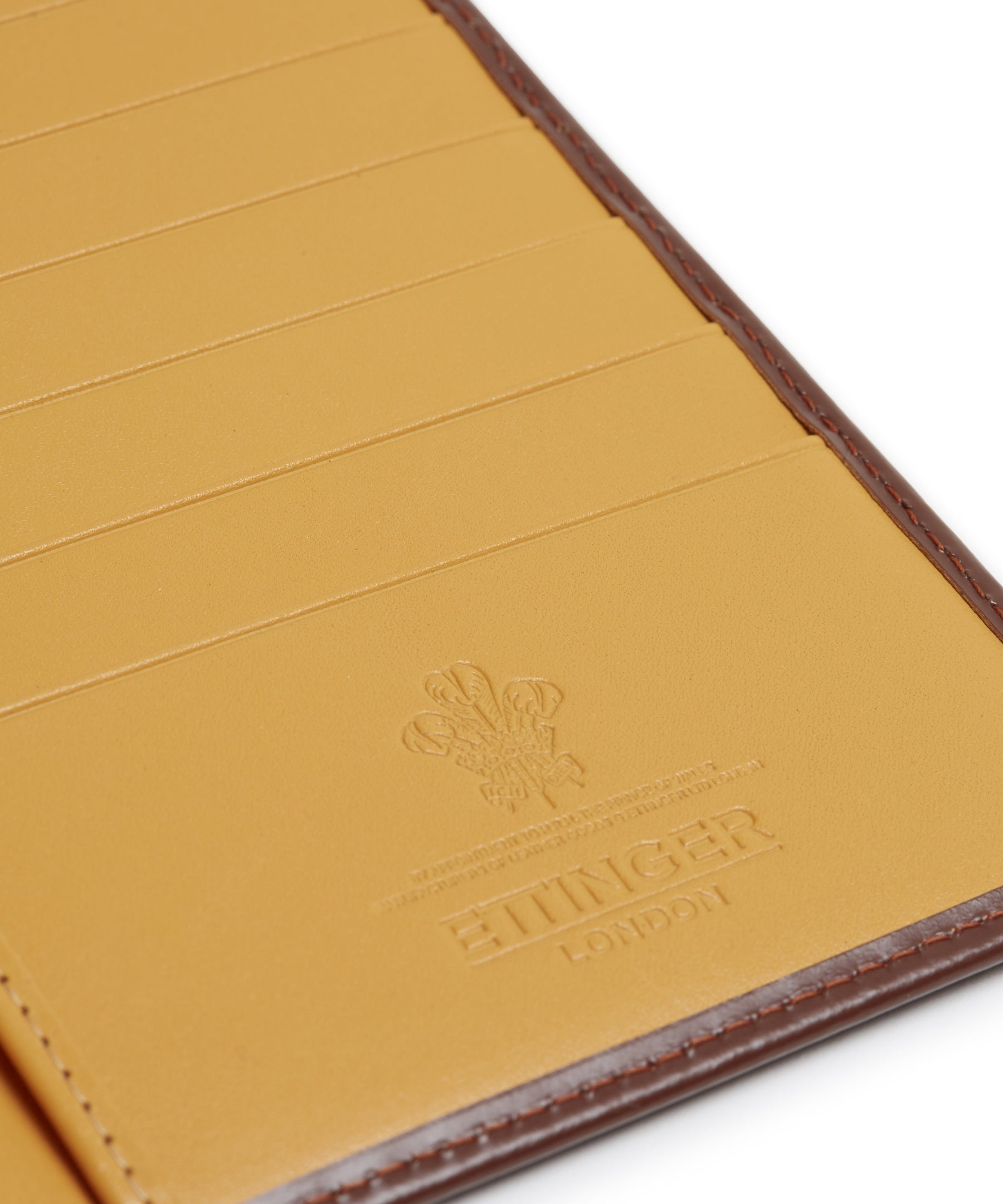 Bridle Hide Coat Wallet 8c/c (Havana) by Ettinger