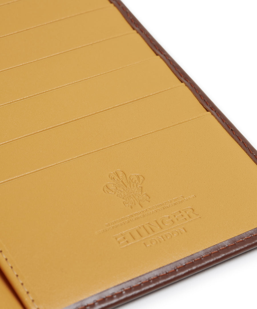 Bridle Hide Coat Wallet 8c/c (Havana) by Ettinger