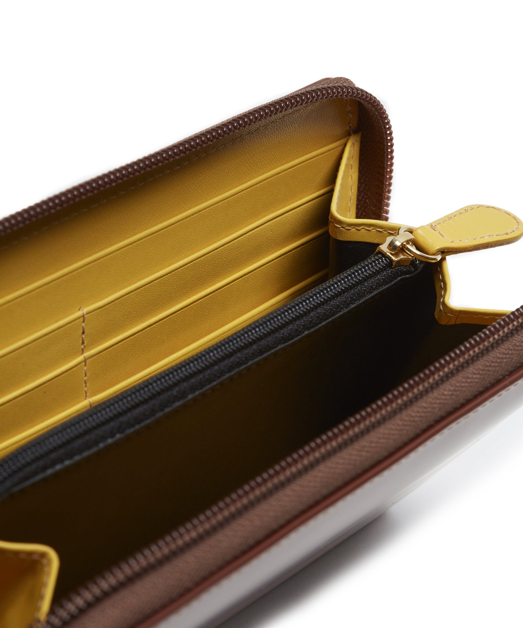 Bridle Hide Large Zip Around Purse (Havana) by Ettinger