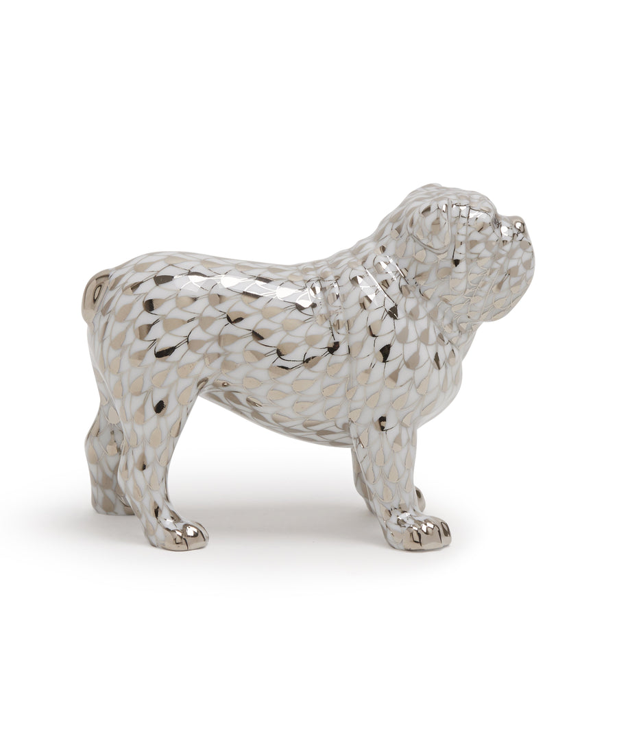 Bulldog Figurine by Herend