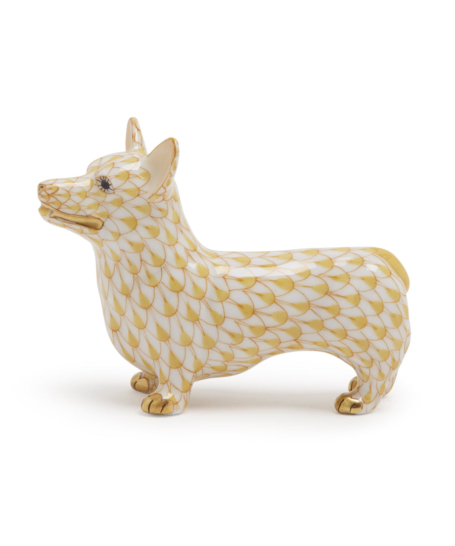 Corgi Figurine (Butterscotch) by Herend
