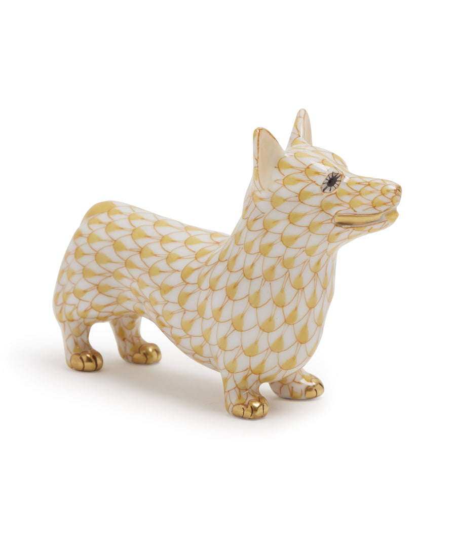 Corgi Figurine (Butterscotch) by Herend