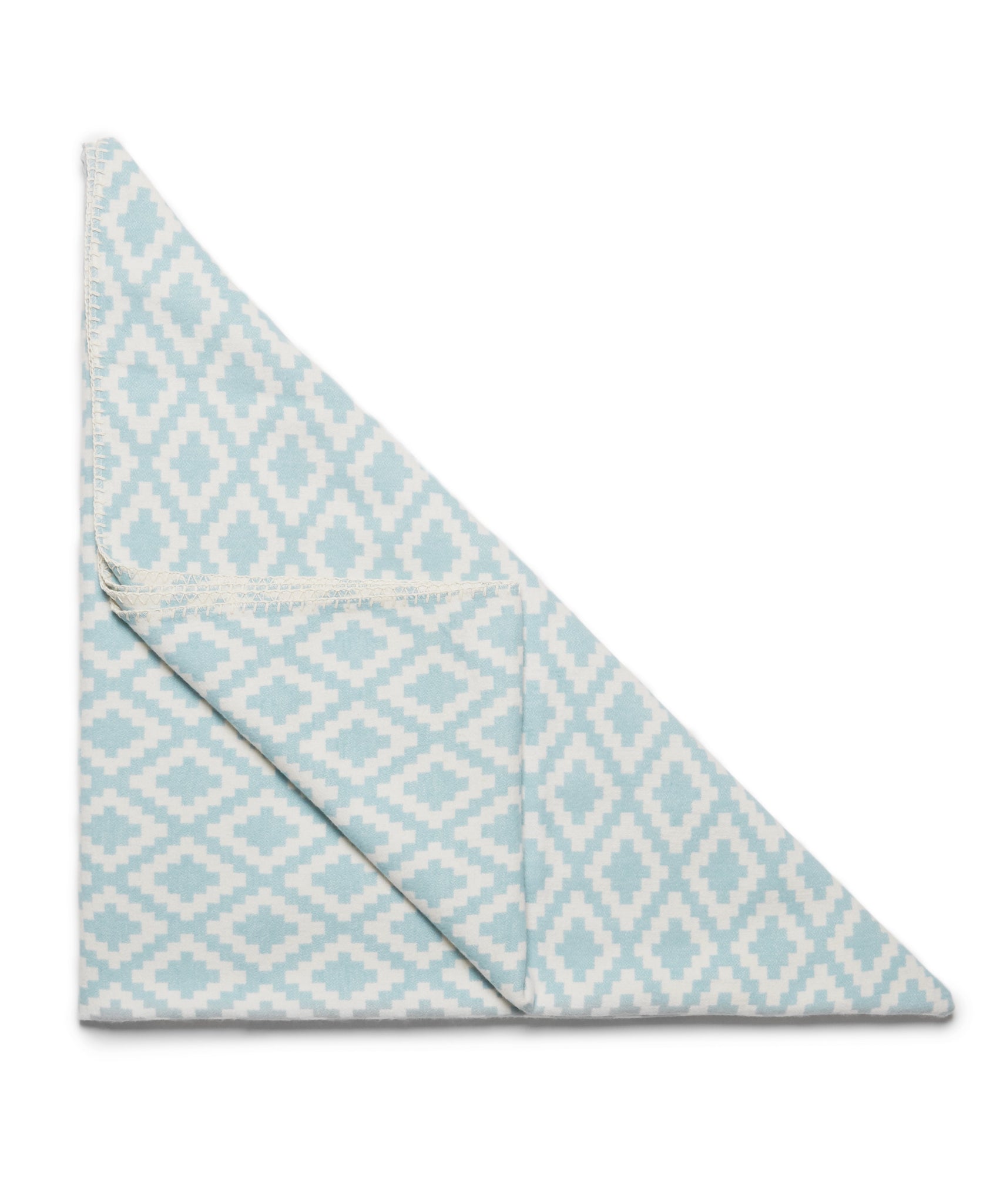 Diamonds Blanket (Surf Green) by Klippan