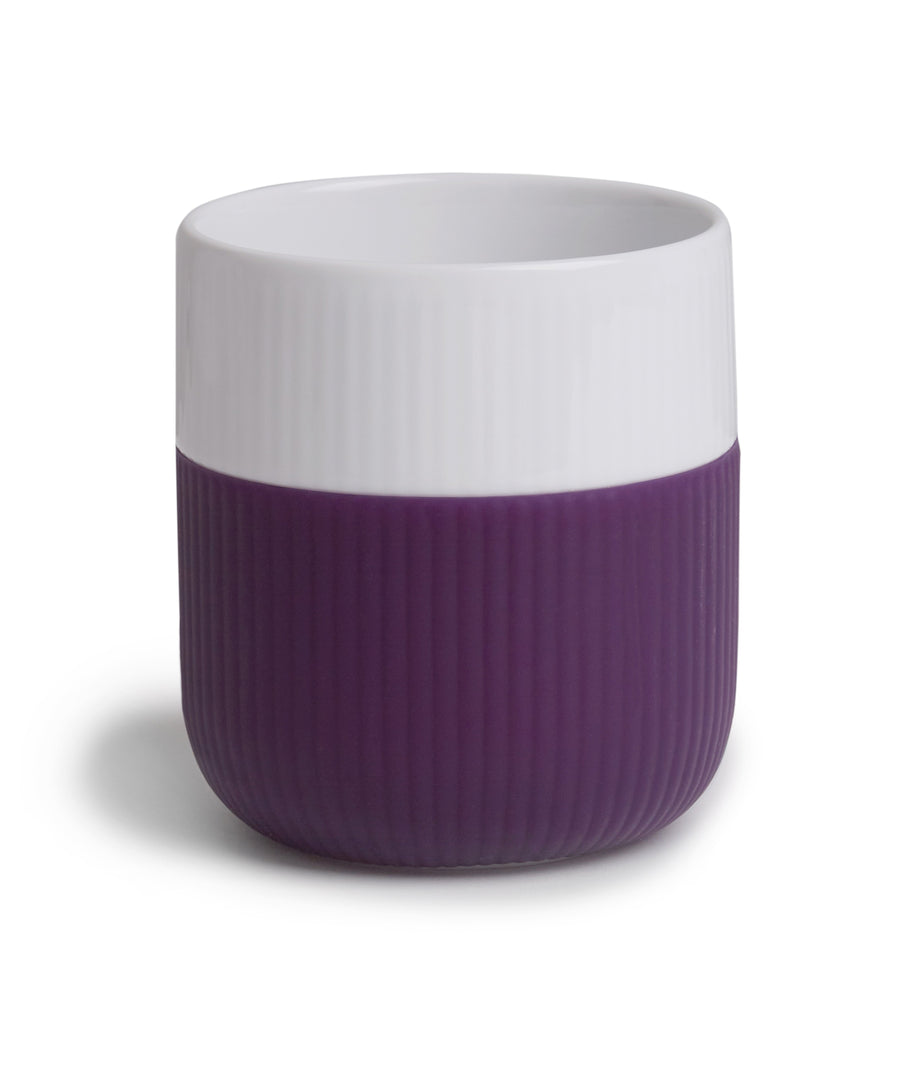 Fluted Contrast Mug (Aubergine) by Royal Copenhagen