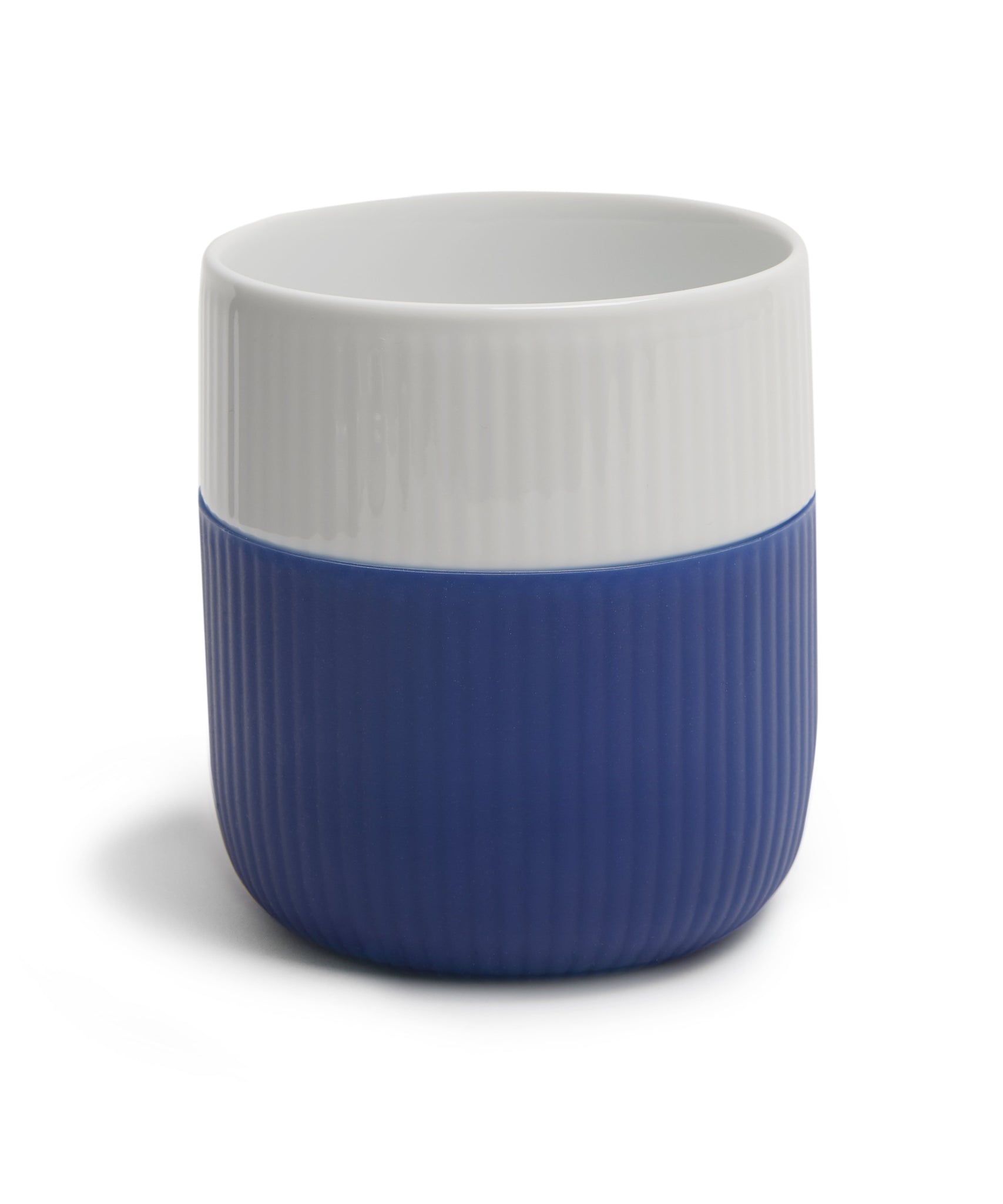 Fluted Contrast Mug (Mega Blue) by Royal Copenhagen
