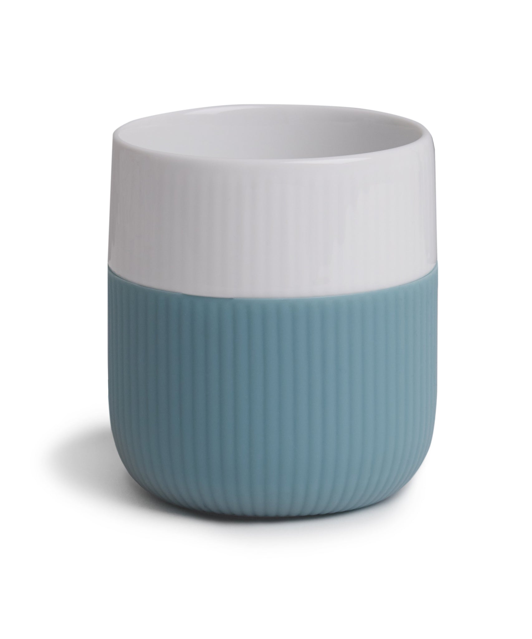 Fluted Contrast Mug (Opal) by Royal Copenhagen