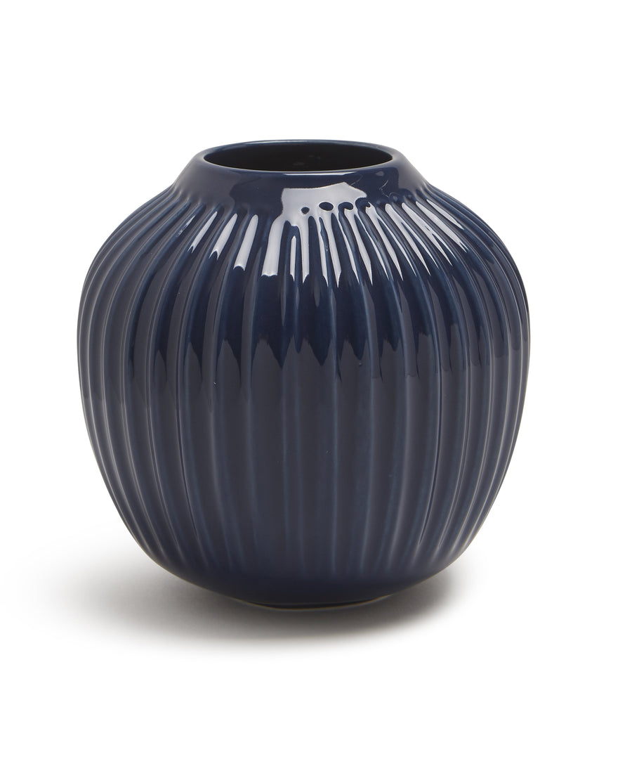 Hammershøi Vase 125mm (Indigo) by Kähler