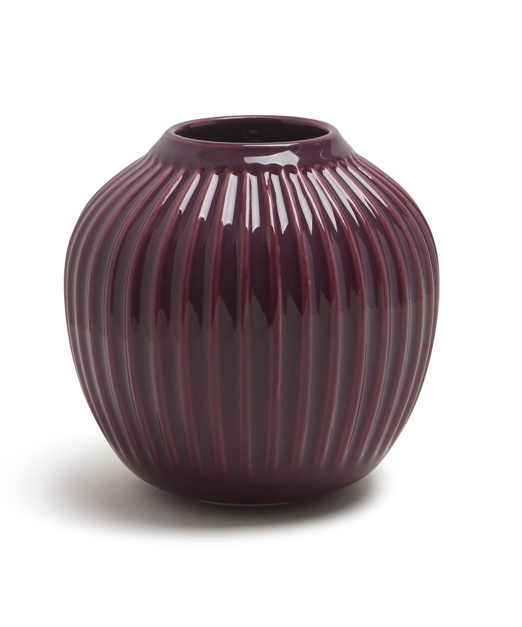 Hammershøi Vase 125mm (Plum) by Kähler
