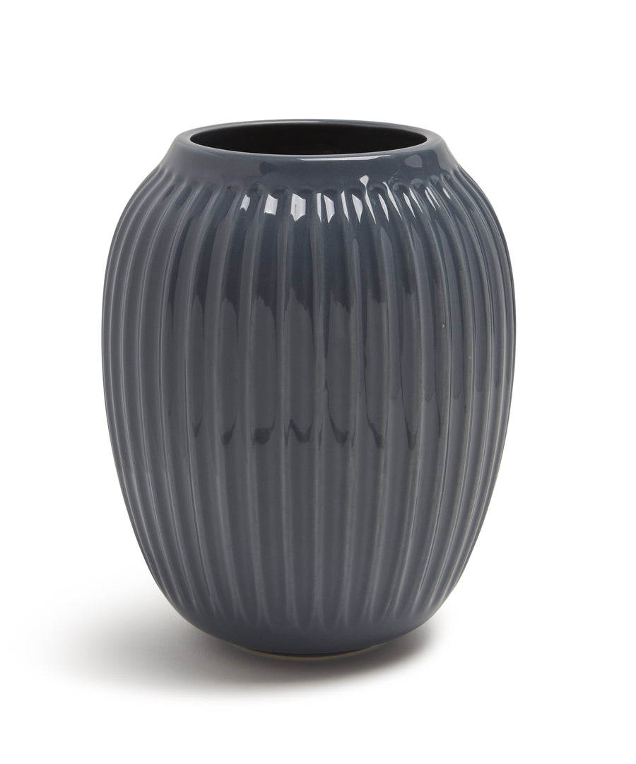 Hammershøi Vase 200mm (Anthracite) by Kähler