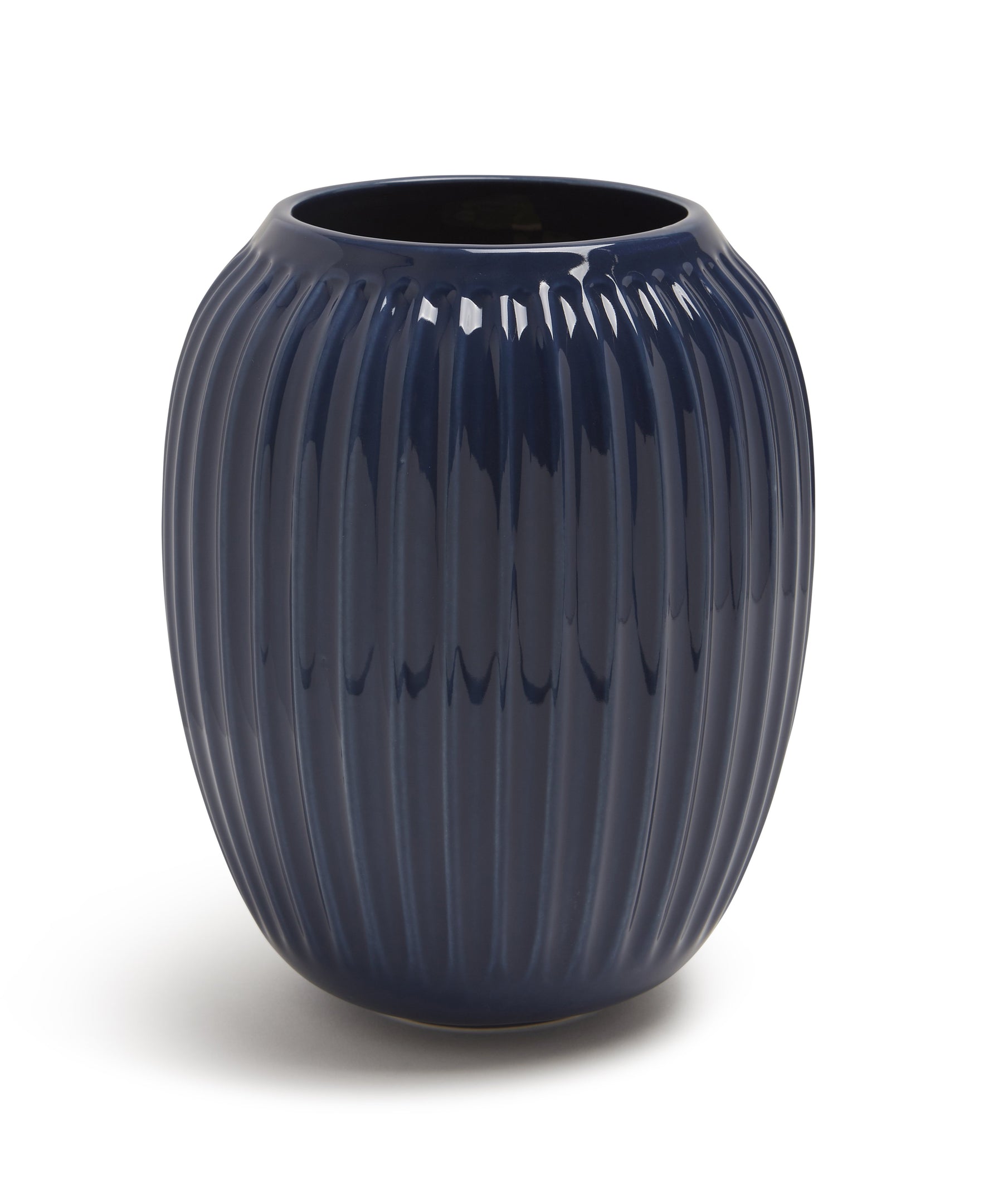 Hammershøi Vase 200mm (Indigo) by Kähler