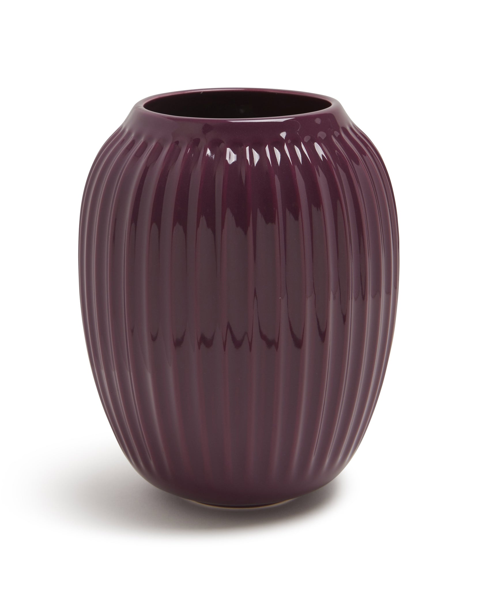 Hammershøi Vase 200mm (Plum) by Kähler