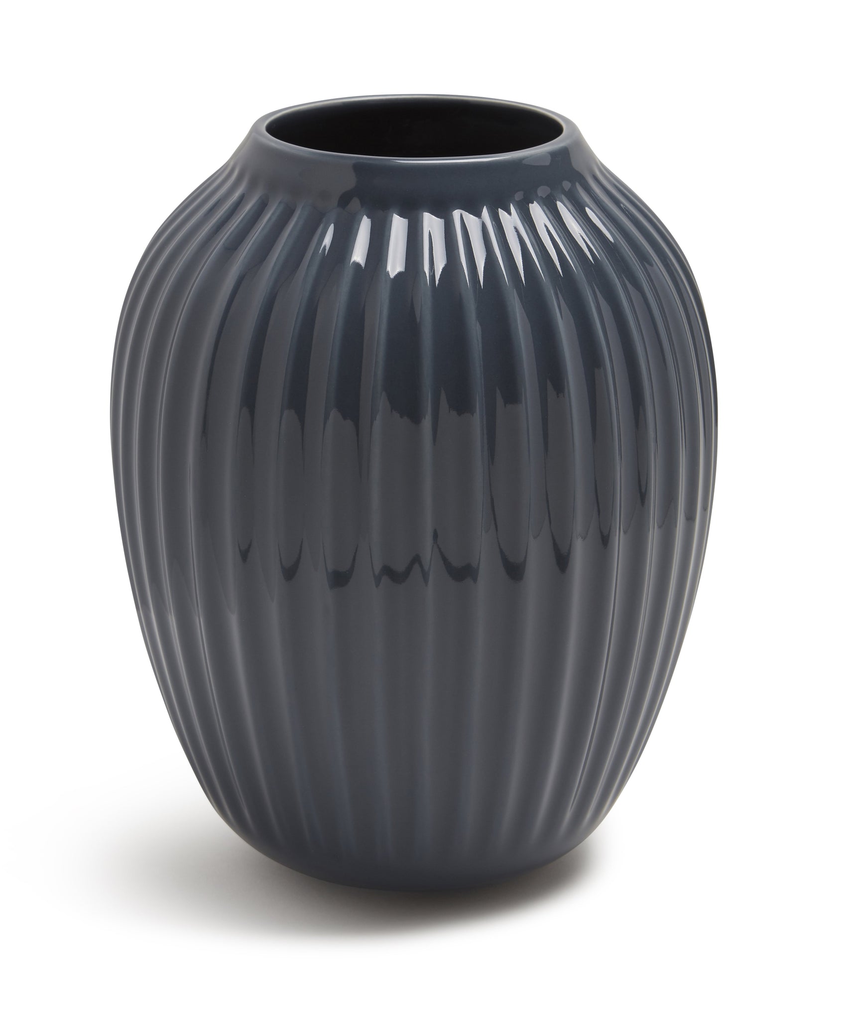 Hammershøi Vase 250mm (Anthracite) by Kähler