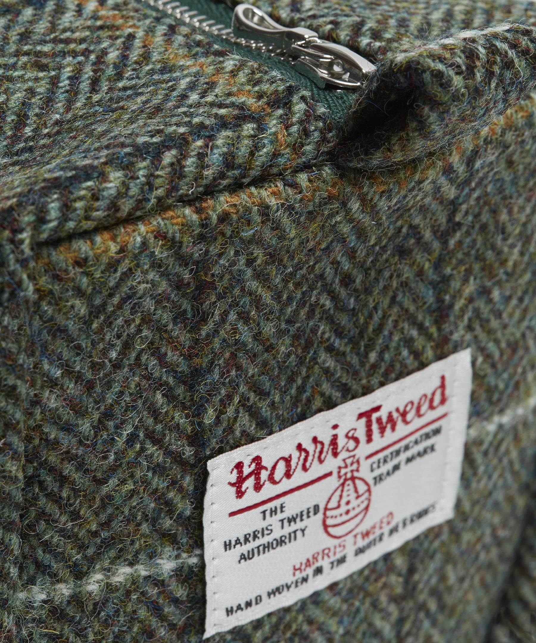 Large Harris Tweed Wash Bag (Town) by D.R.Harris