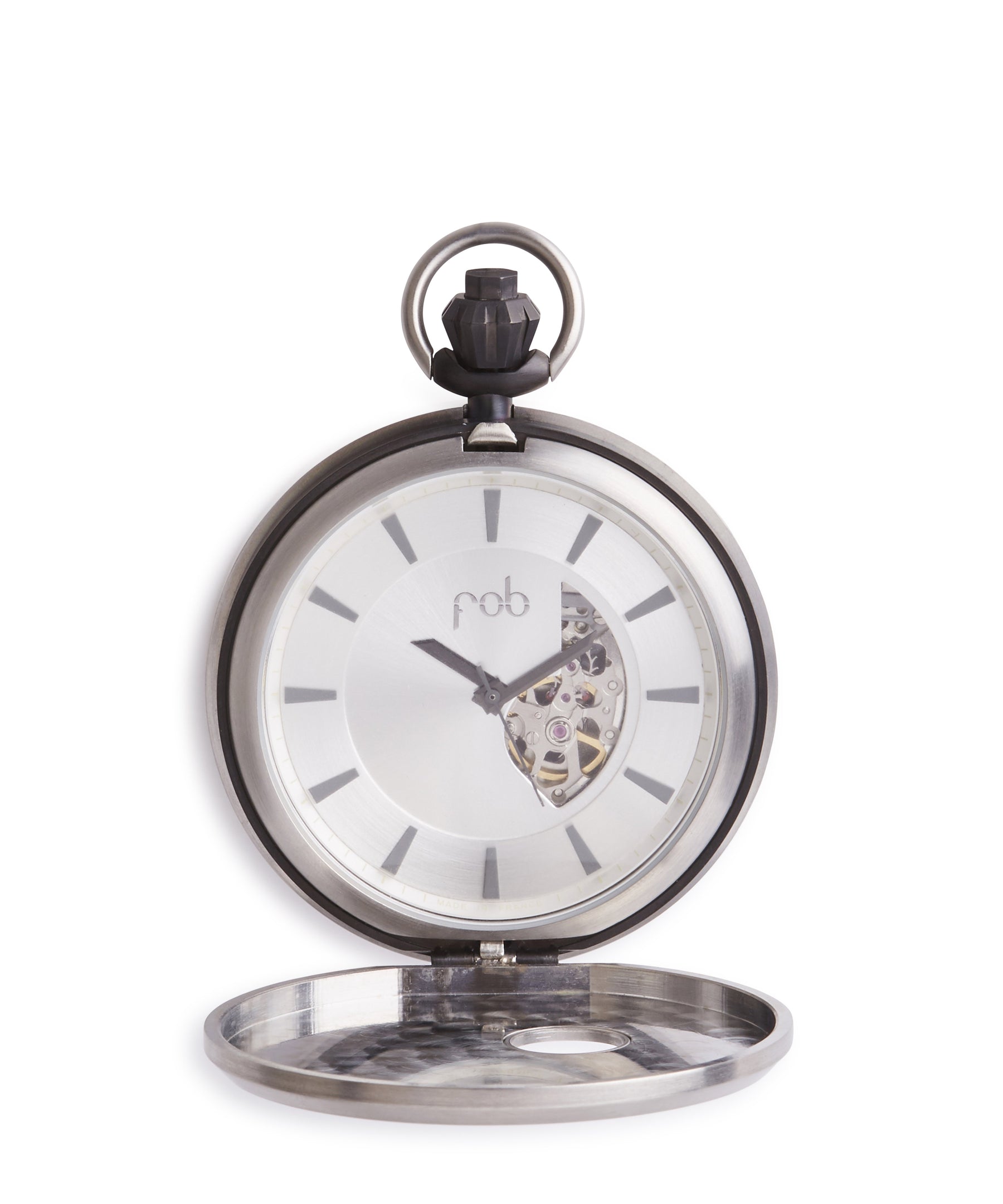 Legacy Fob Watch R50 Silver by Fob Paris