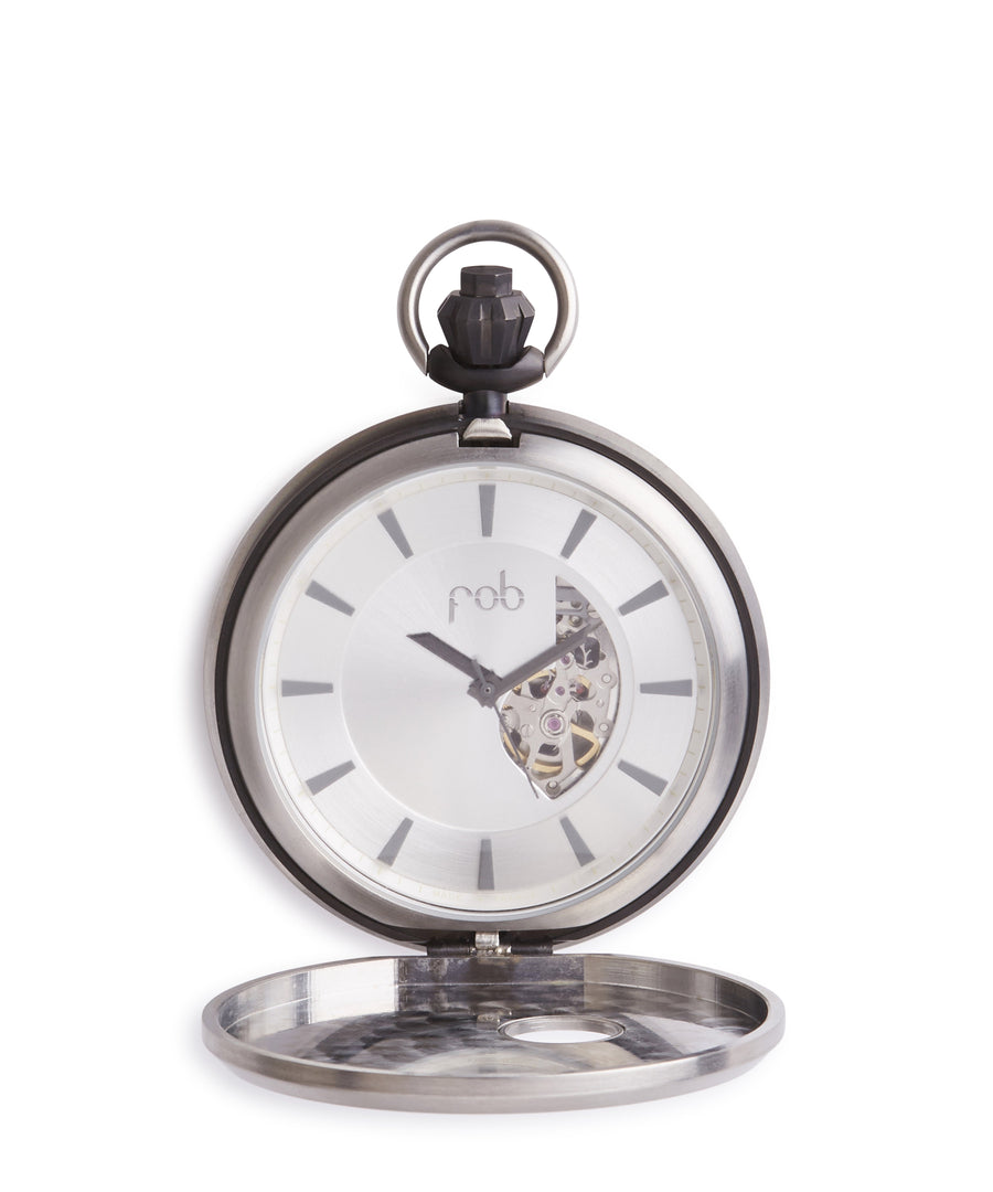 Legacy Fob Watch R50 Silver by Fob Paris