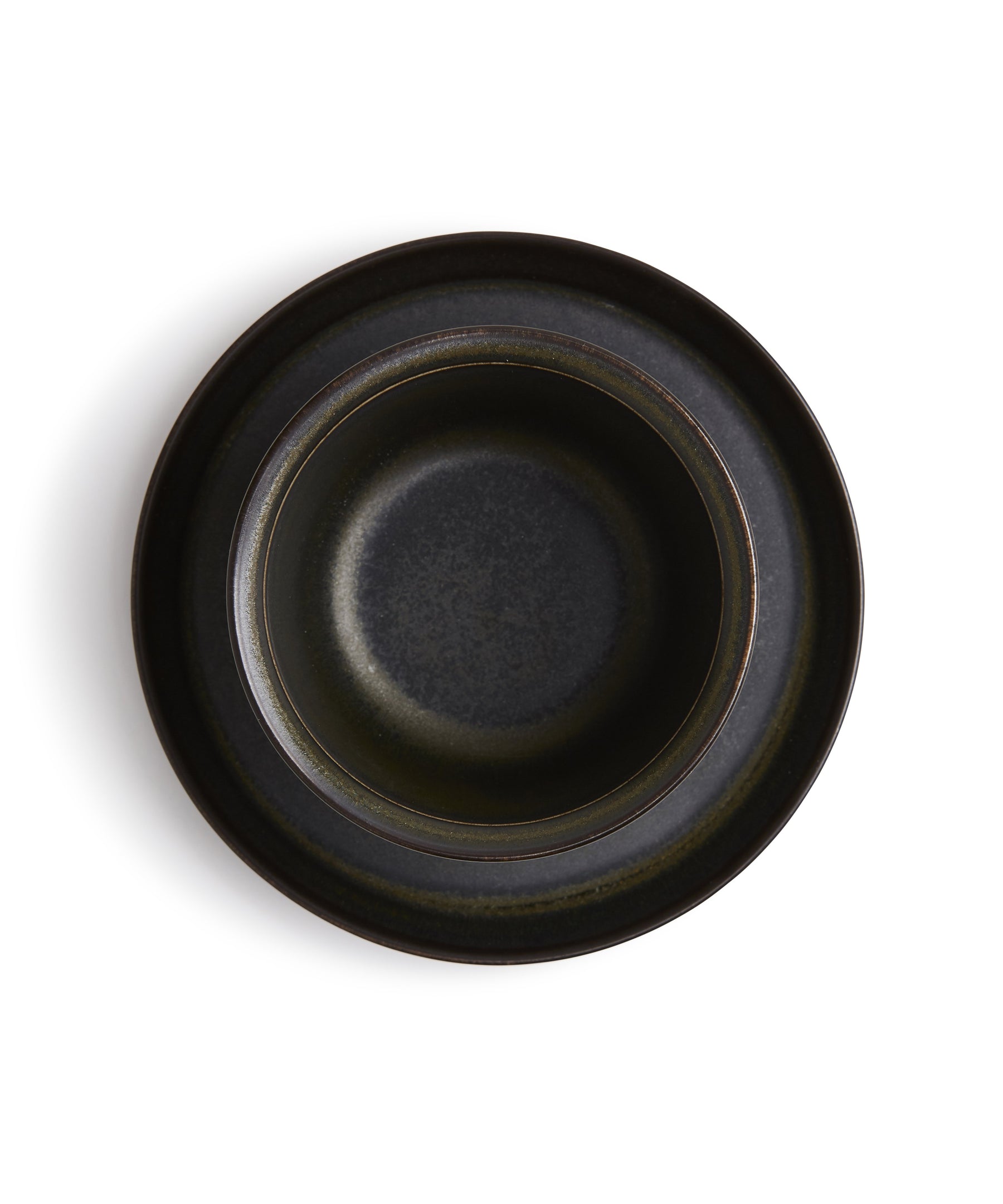LT Cup & Saucer 160ml (Black) by Kinto