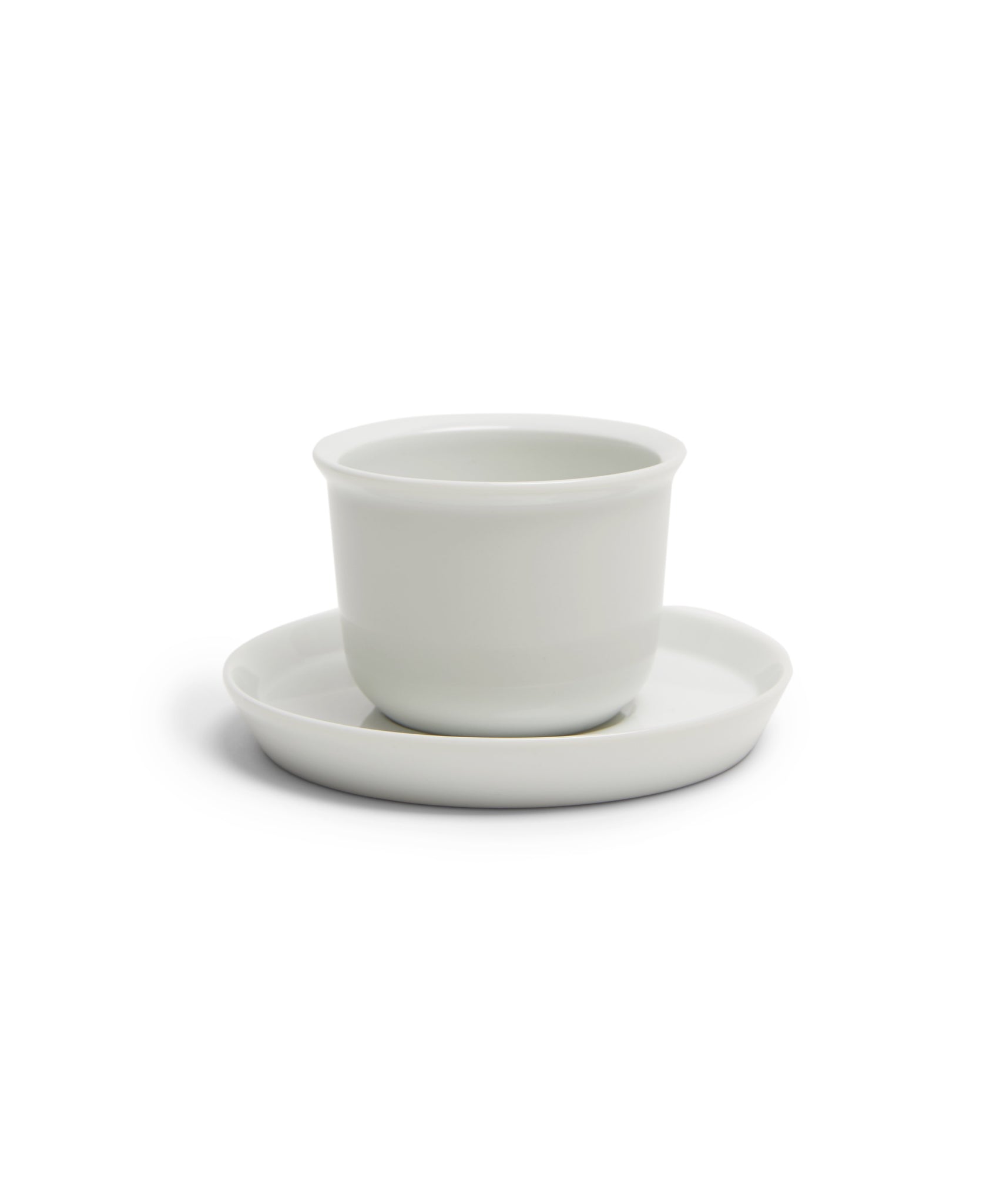 LT Cup & Saucer 160ml (White) by Kinto