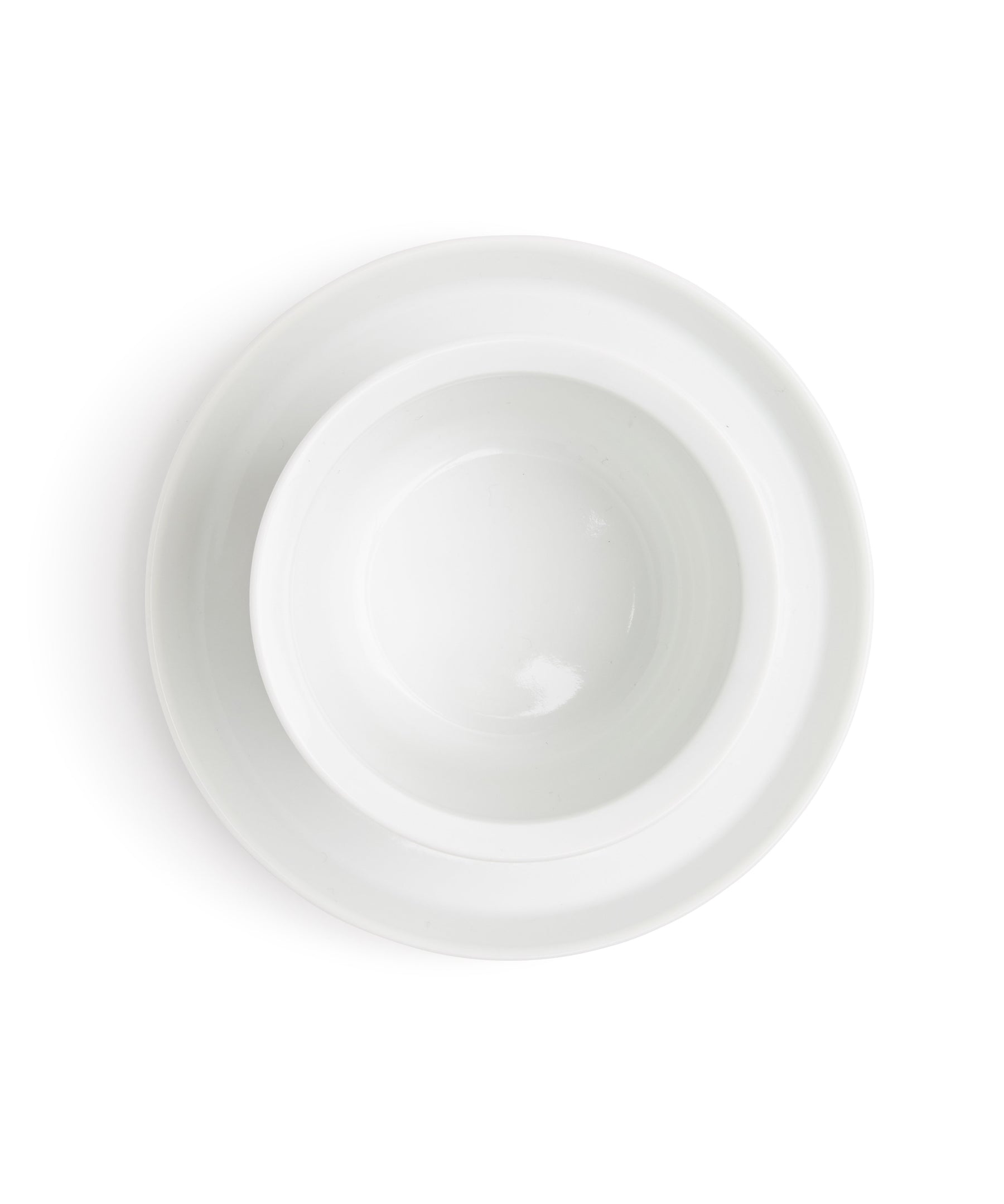 LT Cup & Saucer 160ml (White) by Kinto