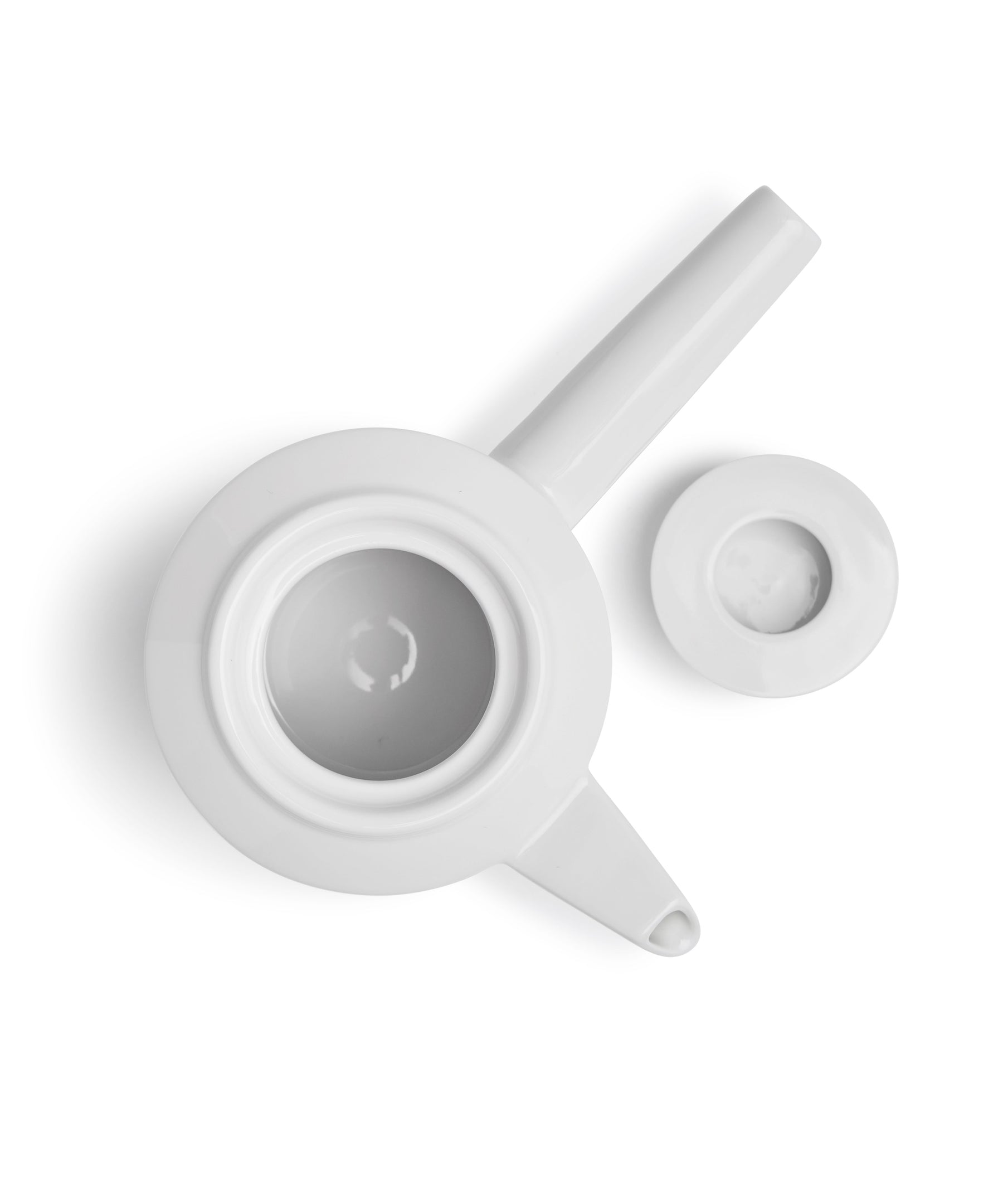 LT Kyusu Teapot 300ml (White) by Kinto