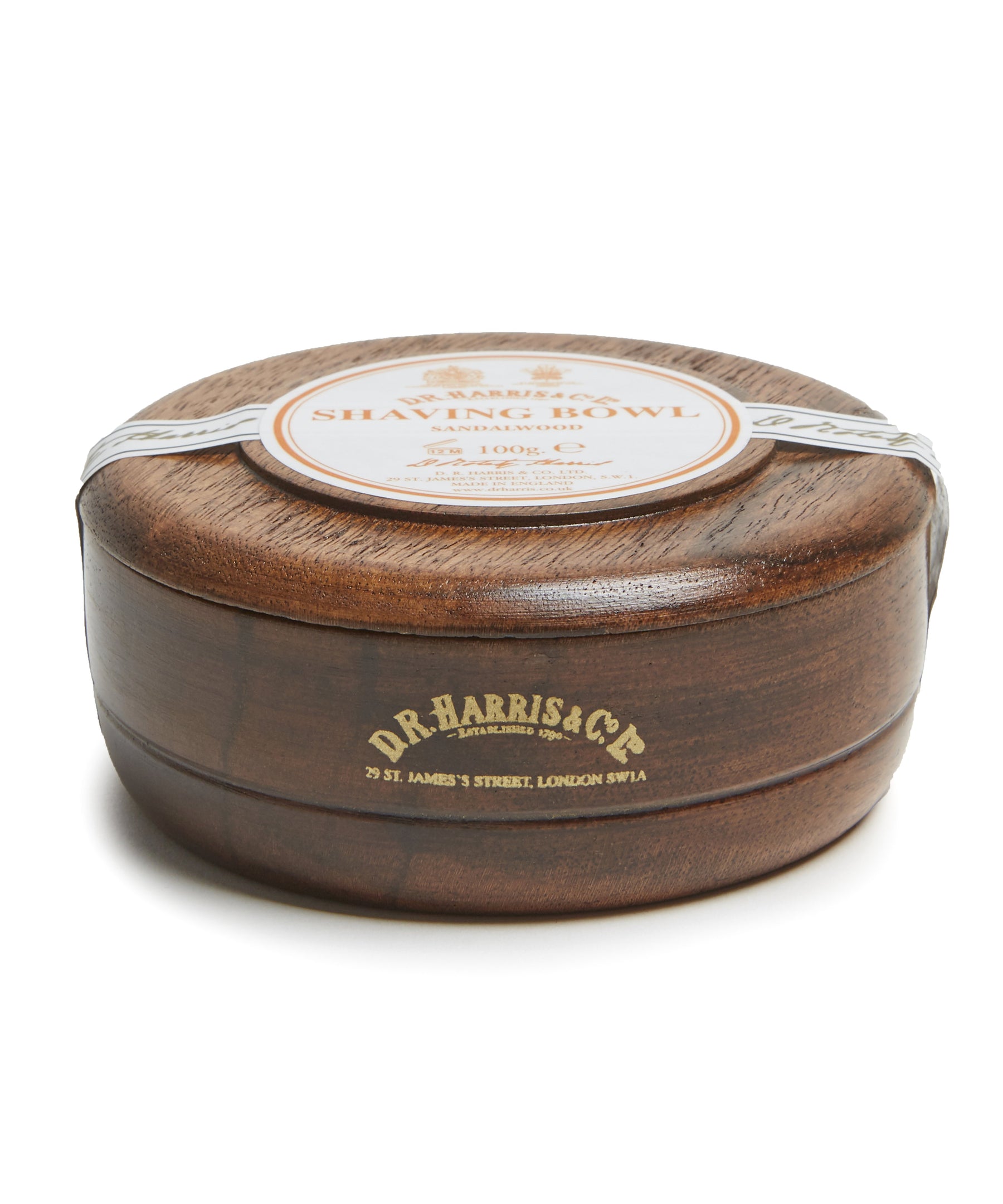 Mahogany Shaving Bowl - Arlington by D.R.Harris