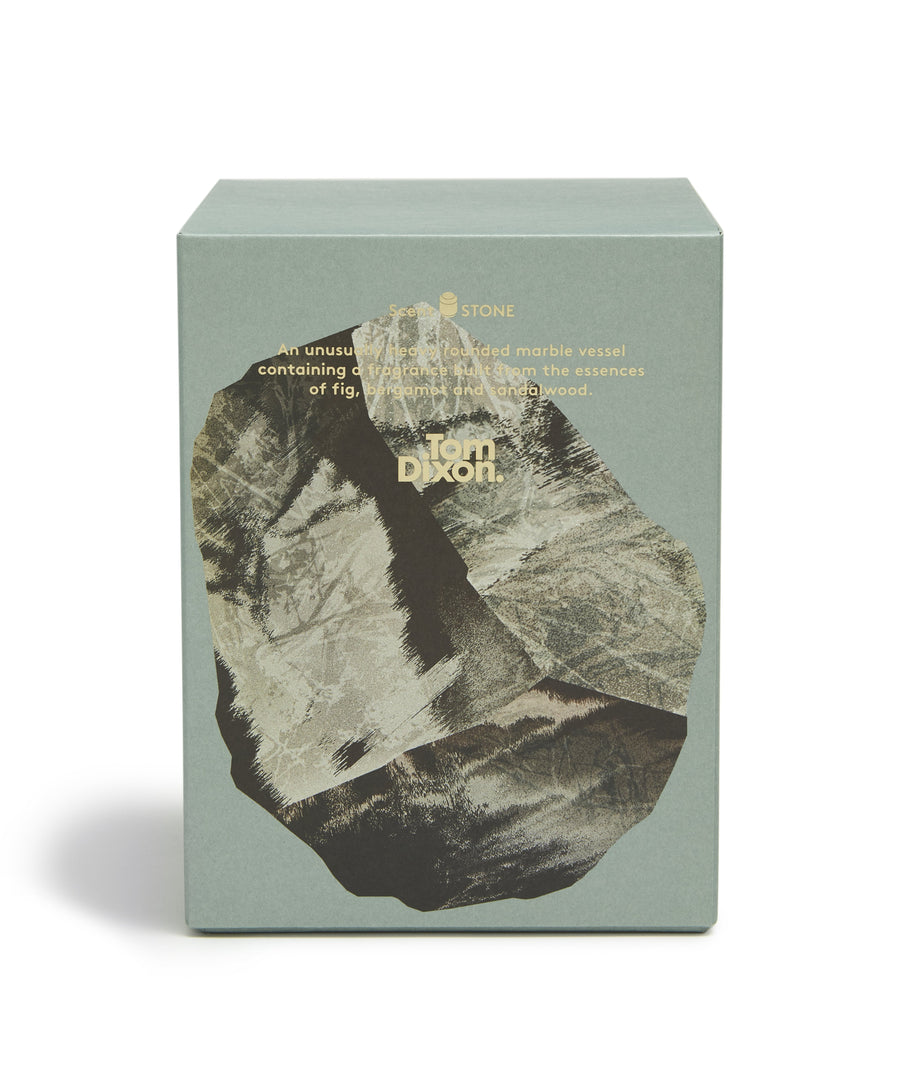 Materialism Stone Candle Large by Tom Dixon
