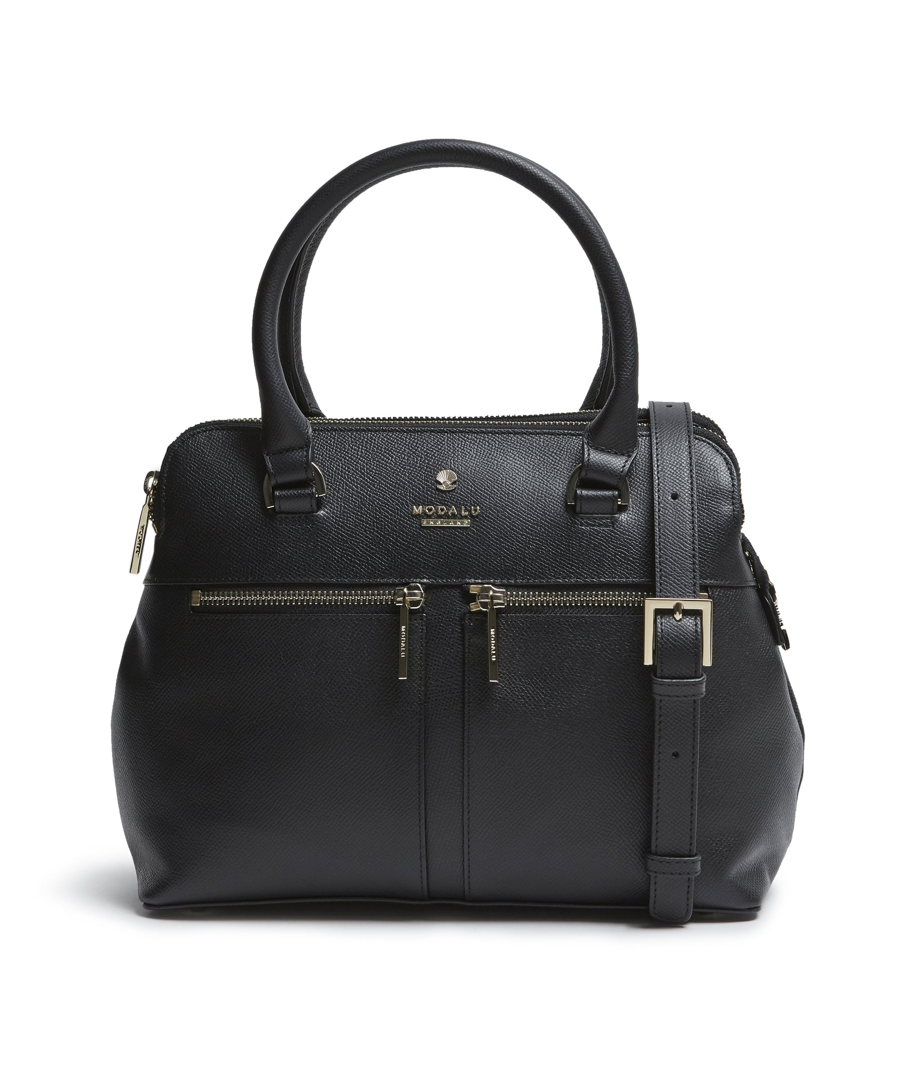 Pippa Small Grab Bag (Black) by Modalu