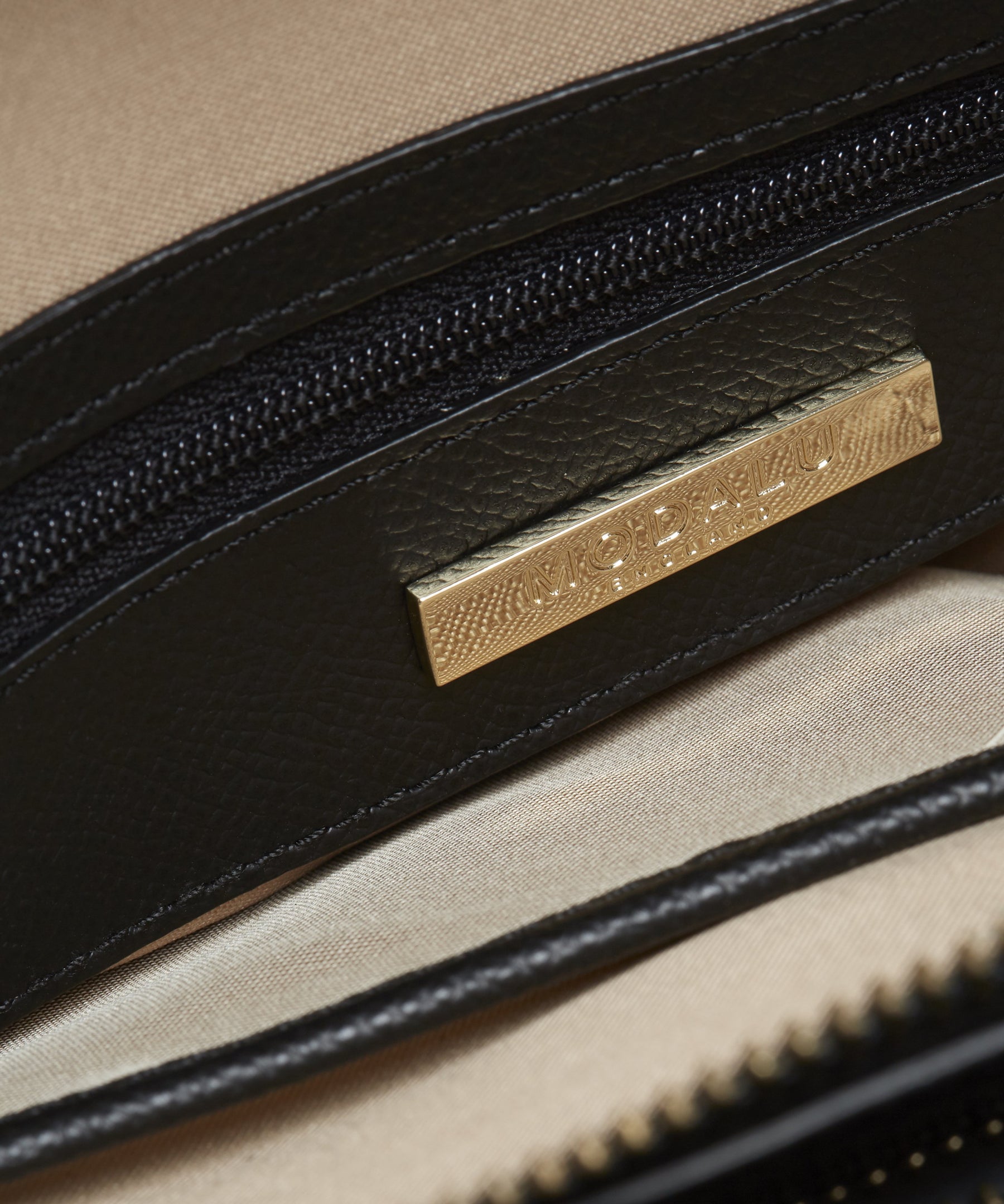 Pippa Small Grab Bag (Black) by Modalu