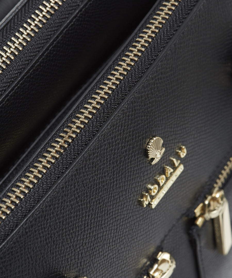 Pippa Small Grab Bag (Black) by Modalu