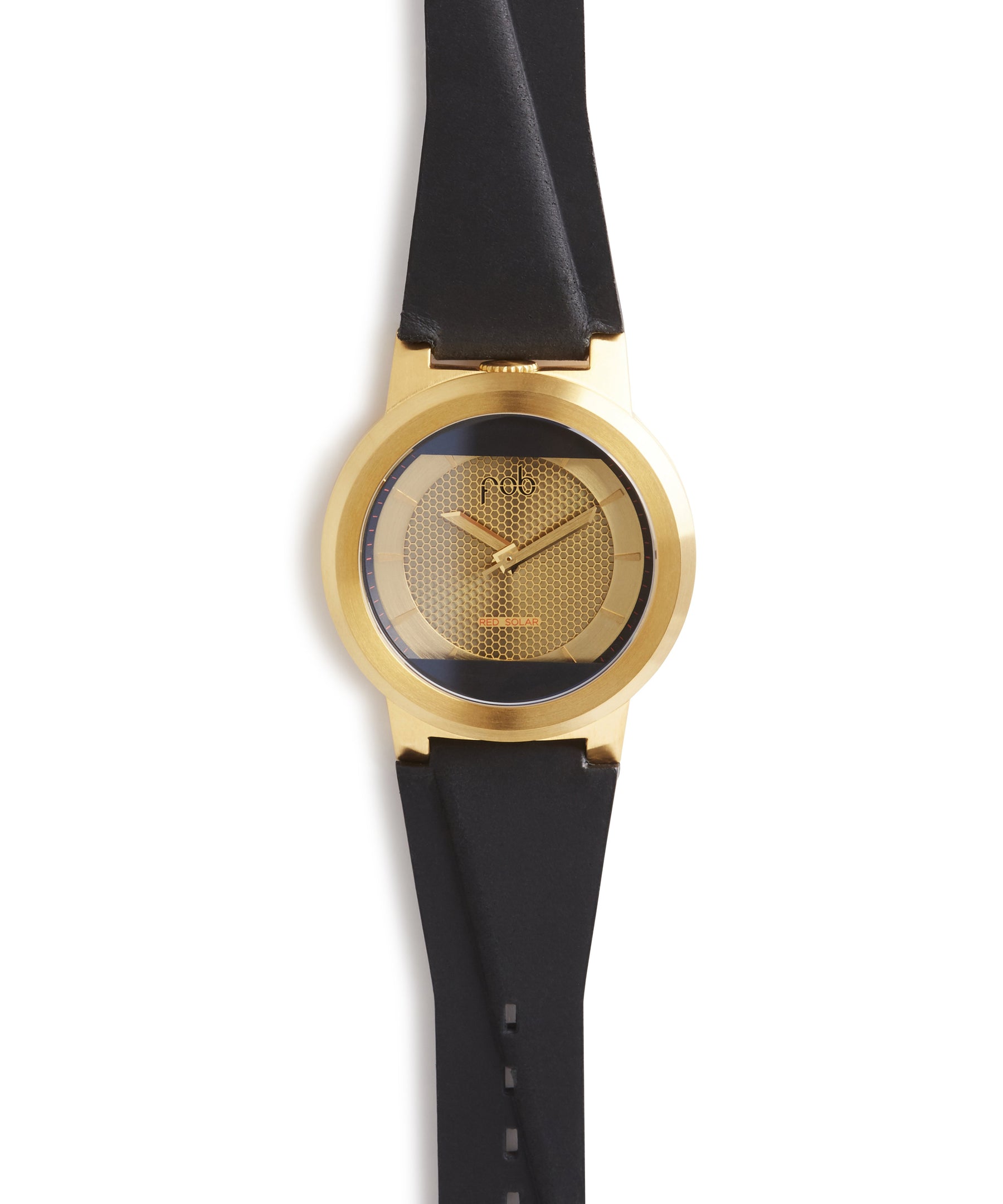 Red Solar Gold Leather Edition by Fob Paris