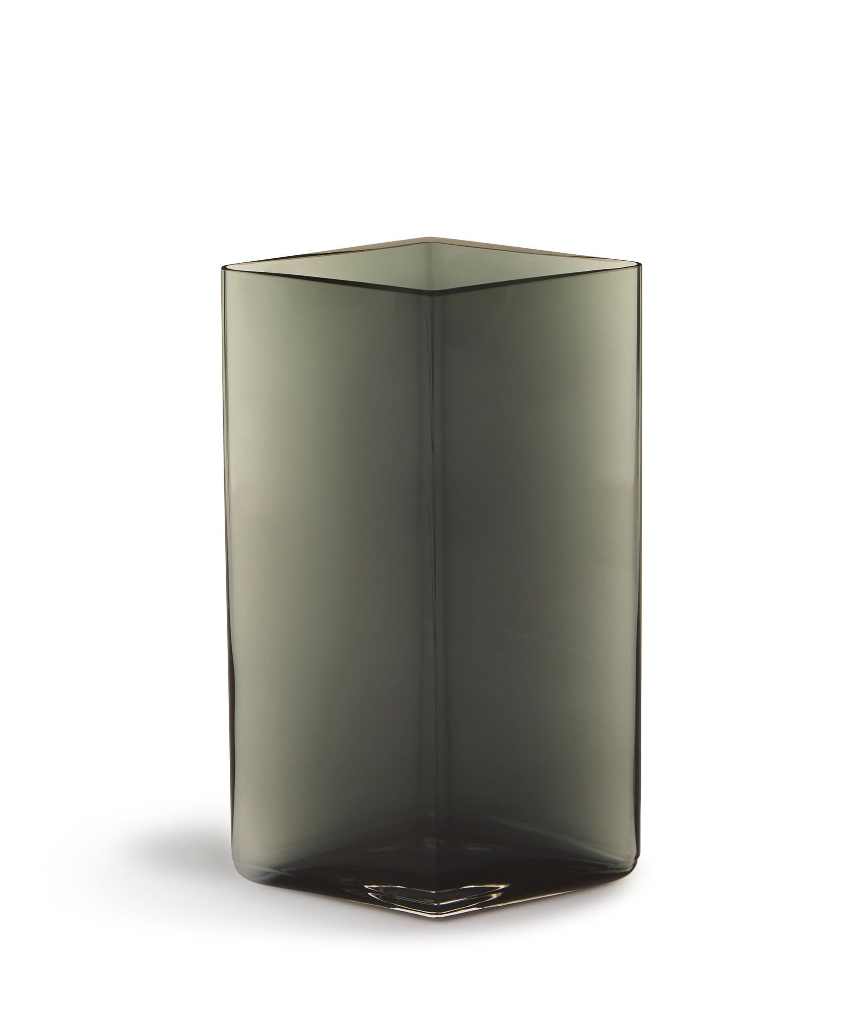 Ruutu Vase 180mm (Grey) by Iittala