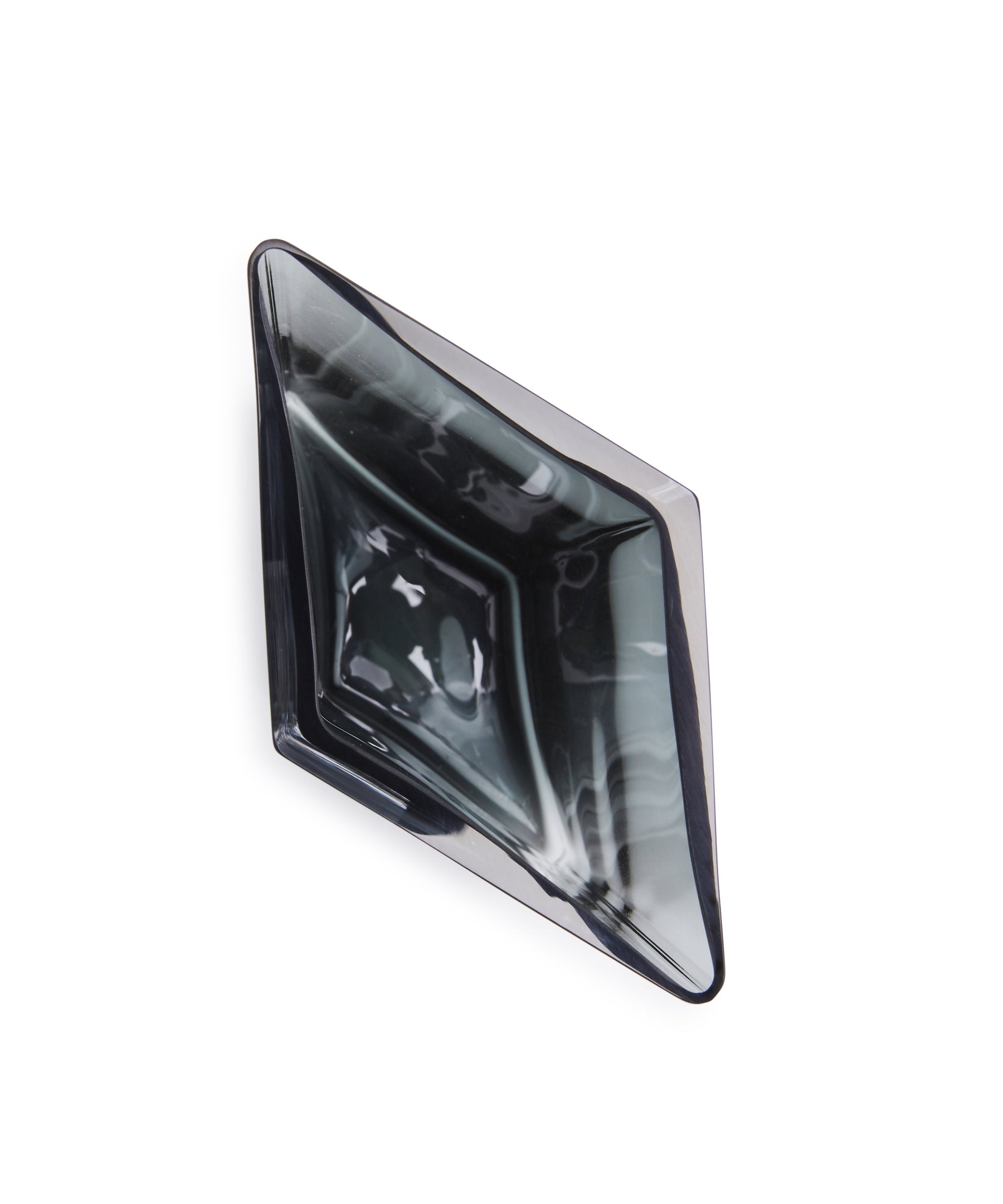 Ruutu Vase 180mm (Grey) by Iittala