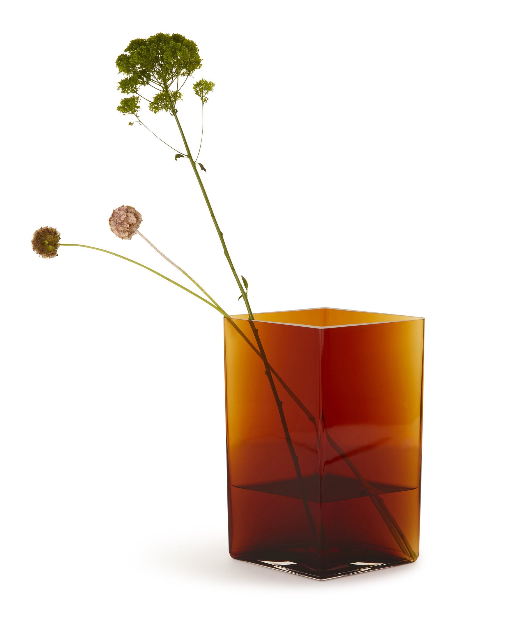 Ruutu Vase 270mm (Copper) by Iittala