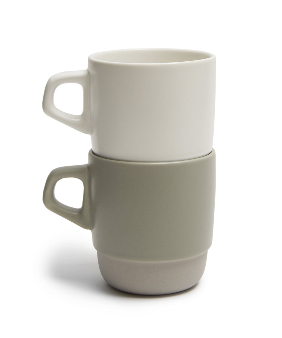 SCS Stacking Mug 320ml (Grey) by Kinto