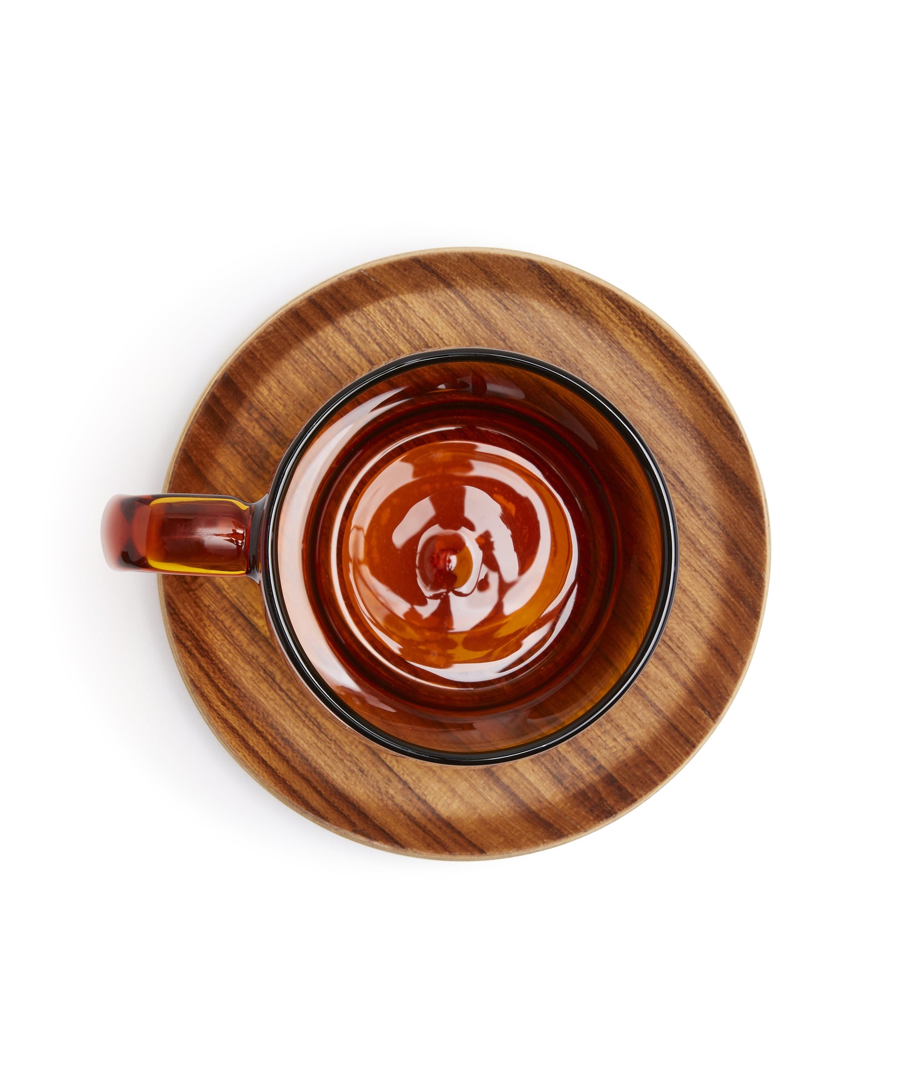 Sepia Cup & Saucer by Kinto