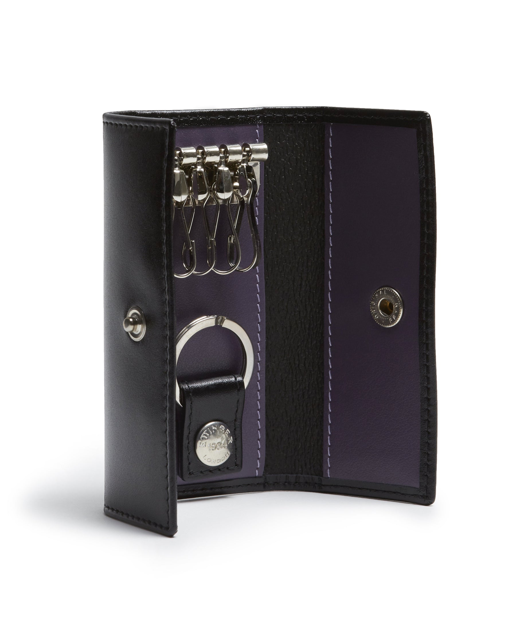 Sterling Keycase w 4hook & Valet by Ettinger