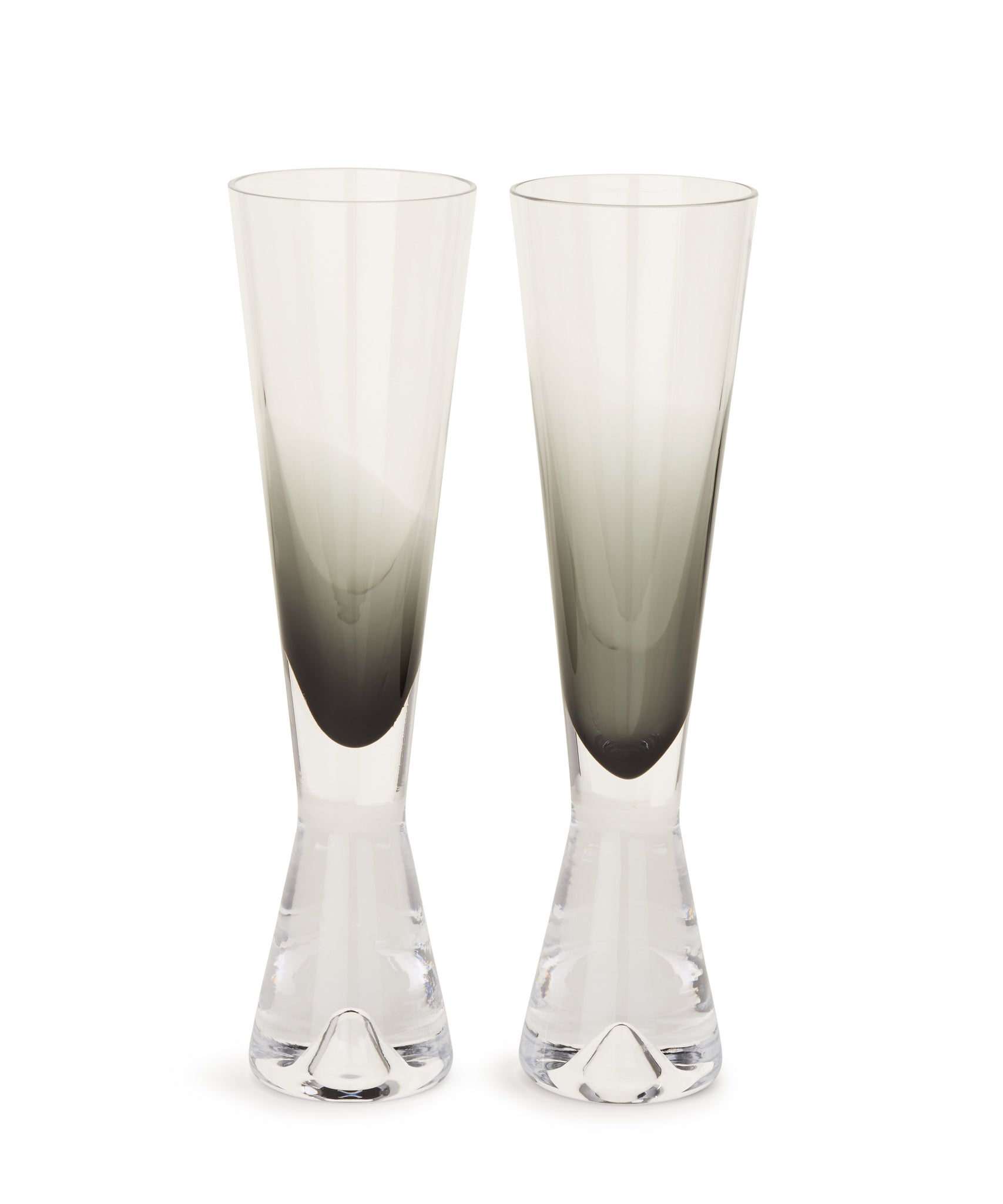 Tank Champagne Glass (Black) x2 by Tom Dixon