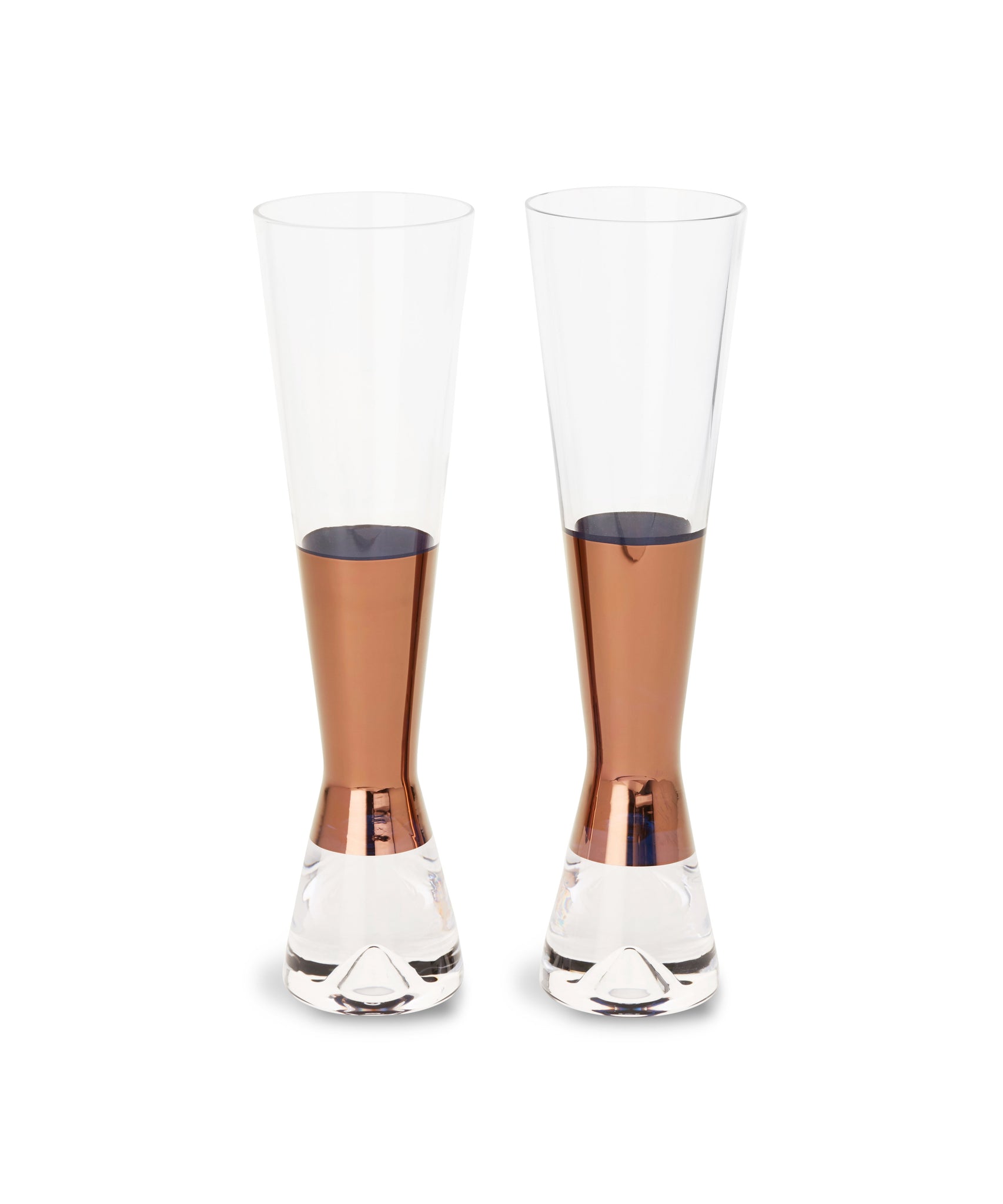 Tank Champagne Glass x2 by Tom Dixon