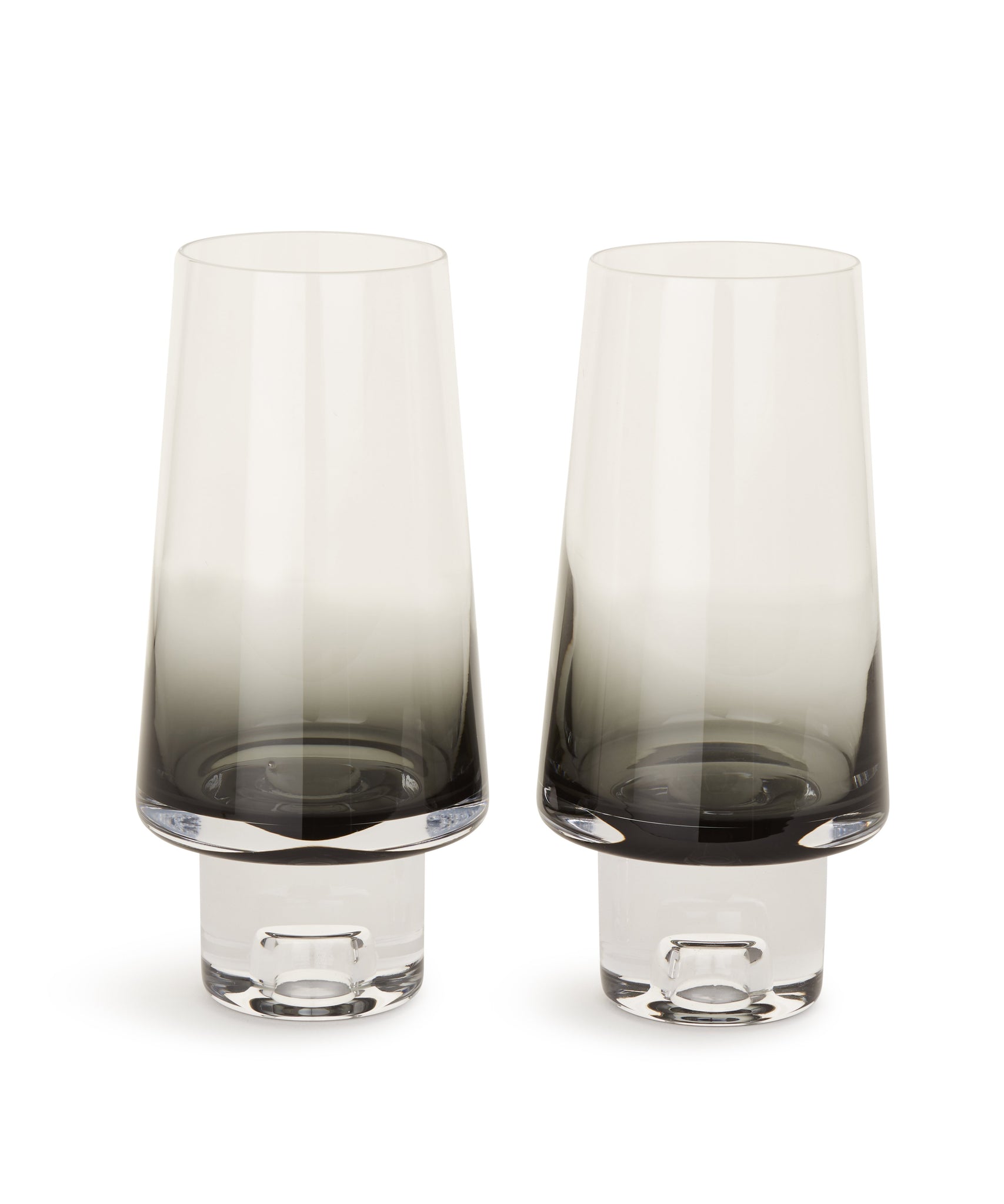Tank High Ball Glass (Black) x2 by Tom Dixon