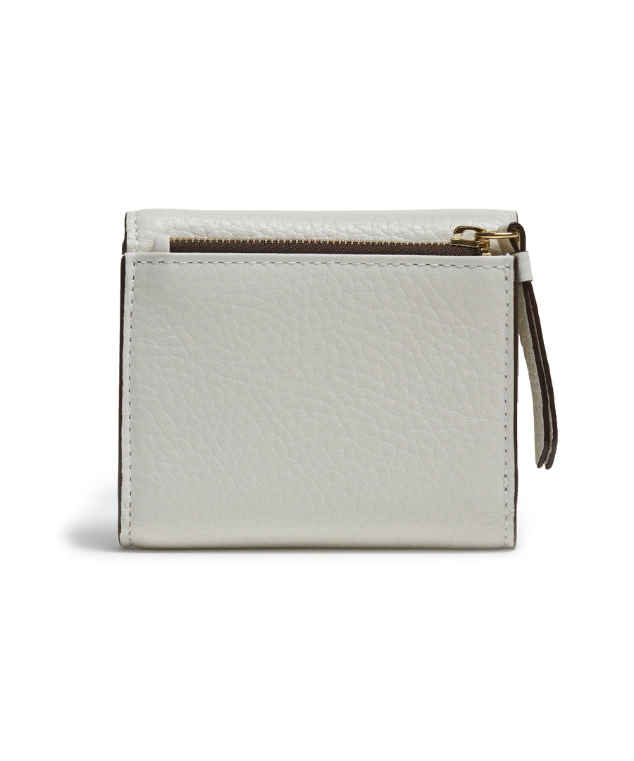 Two Fold Wallet (New White) by J&M Davidson