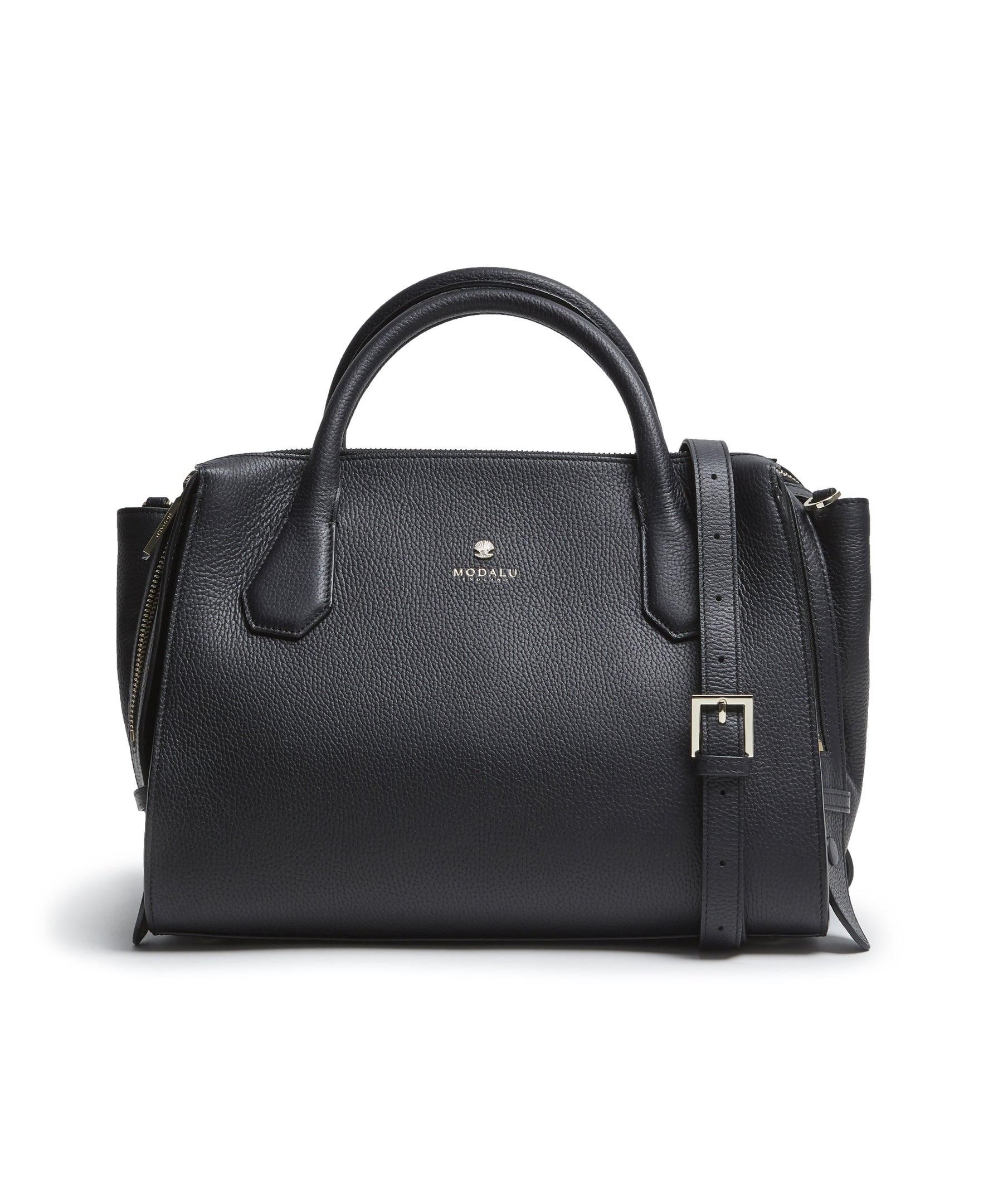 Willow Triple Comp Grab Bag (Black) by Modalu